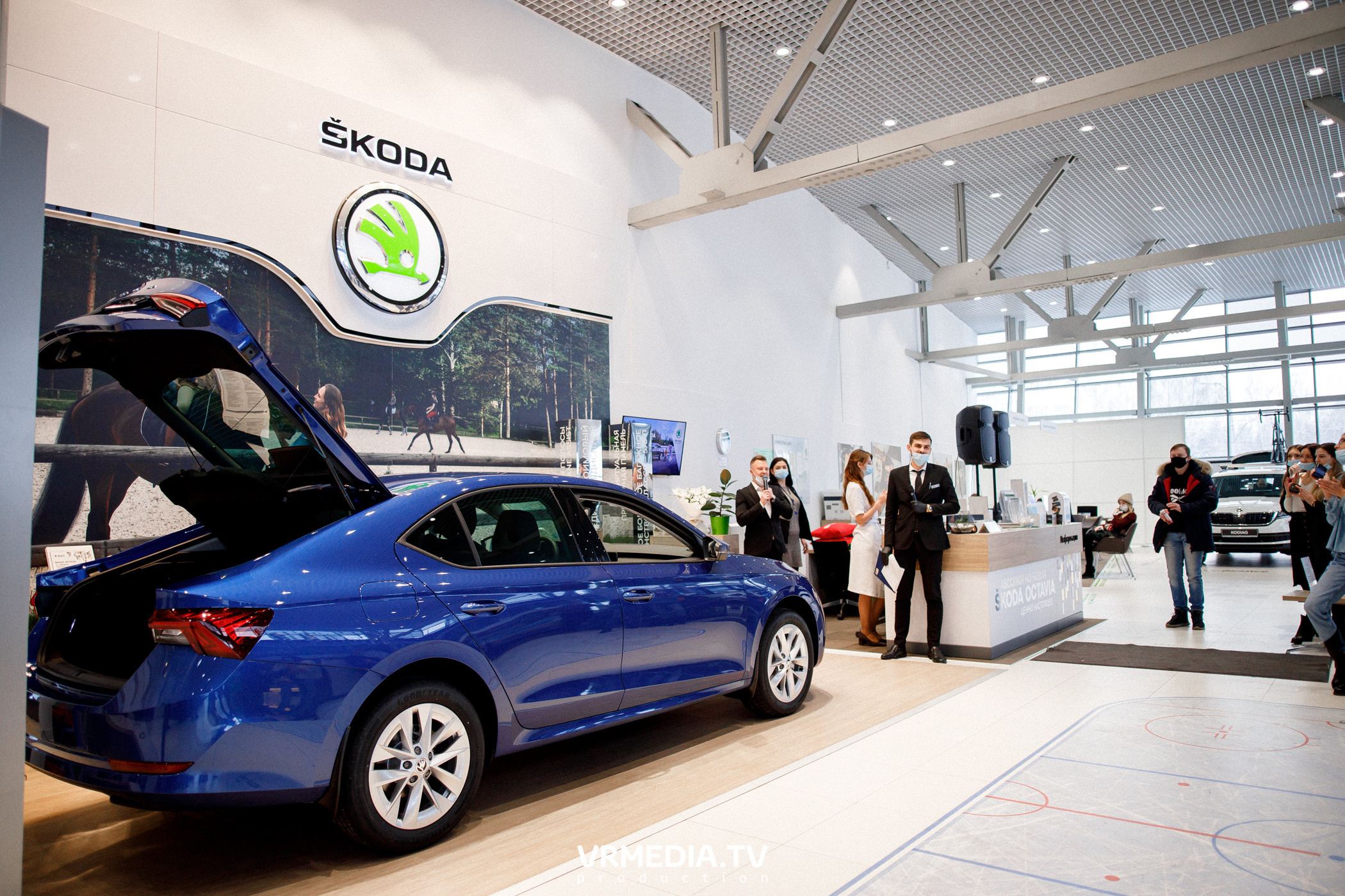 Презентация SKODA OCTAVIA в «Автоцентр Славия»