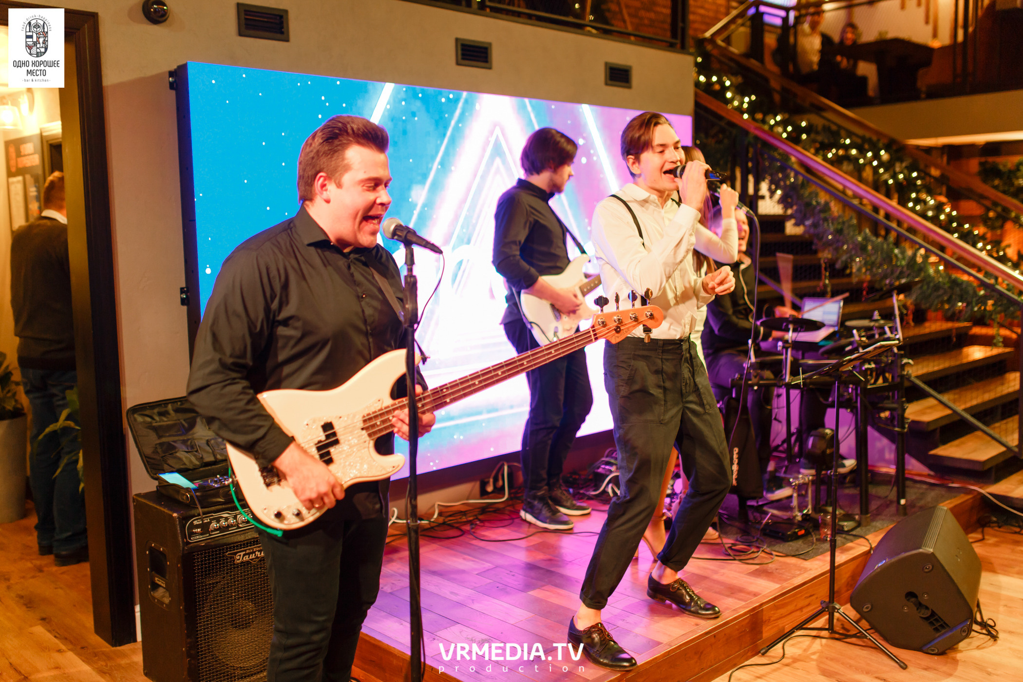 Новогодние корпоративы в ресторане «Одно хорошее место»