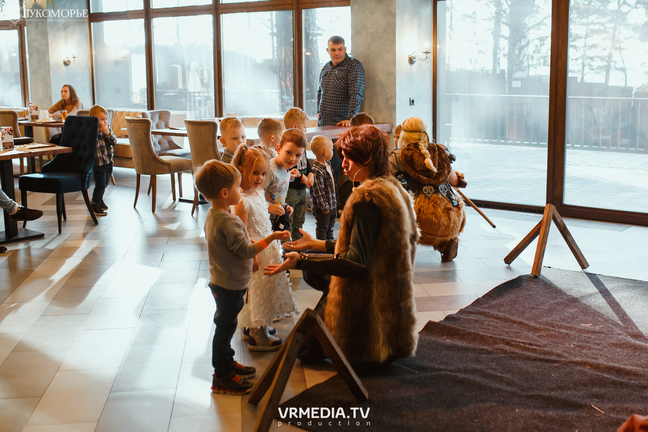 Детский праздник в эко-отеле «Лукоморье»