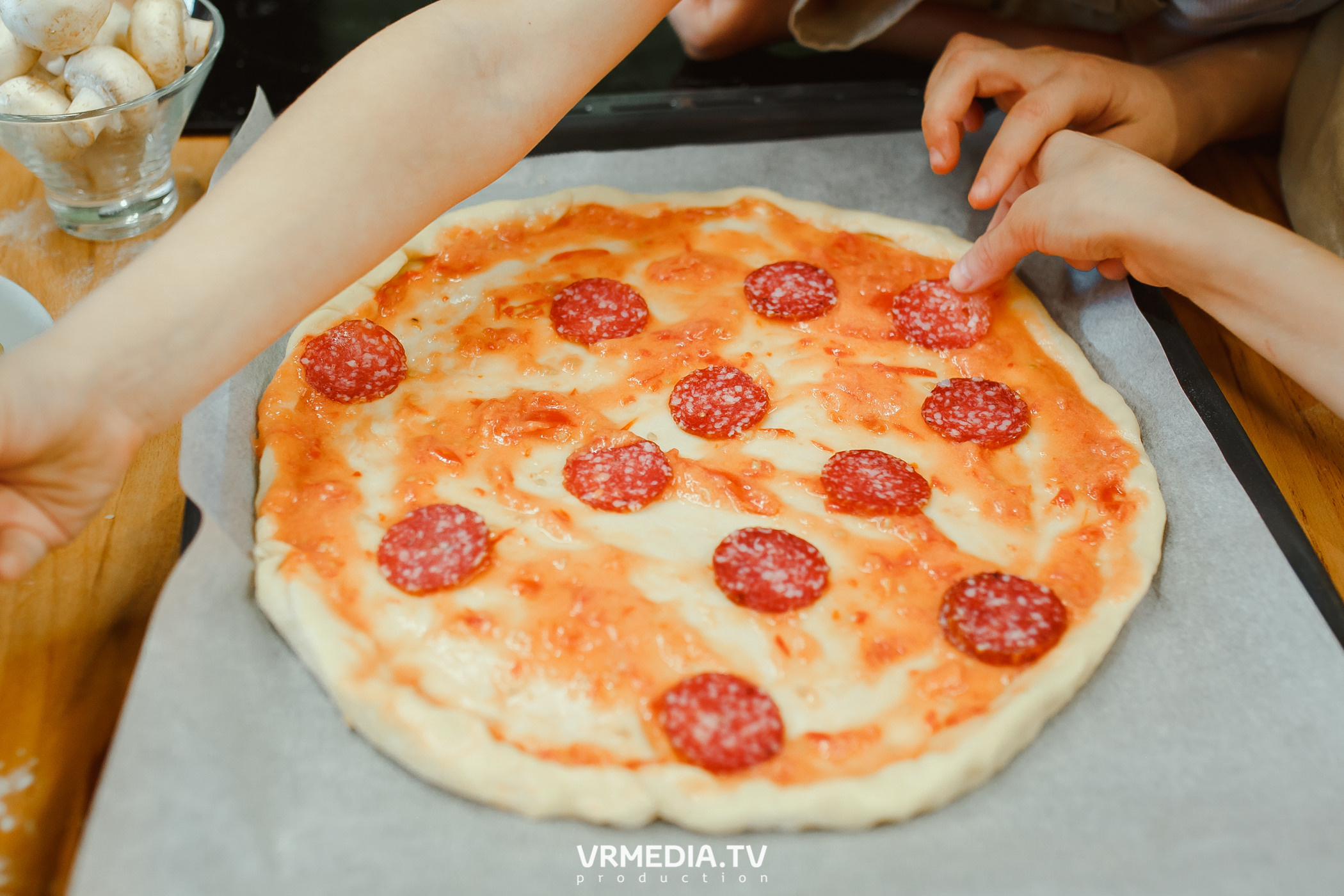 День рождения Лизы Зайцевой в кулинарной студии «Артишок»