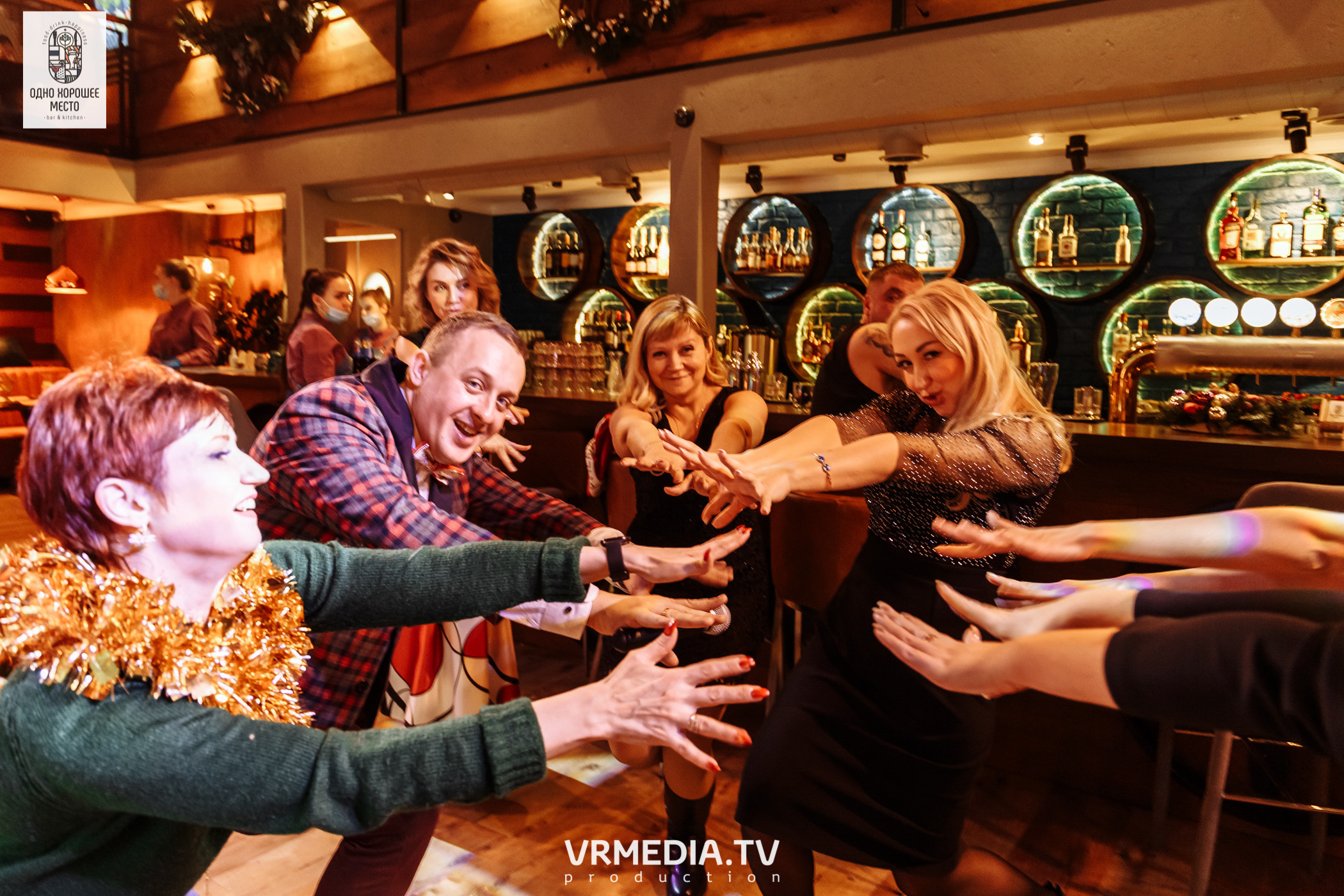 Новогодние корпоративы в ресторане «Одно хорошее место»