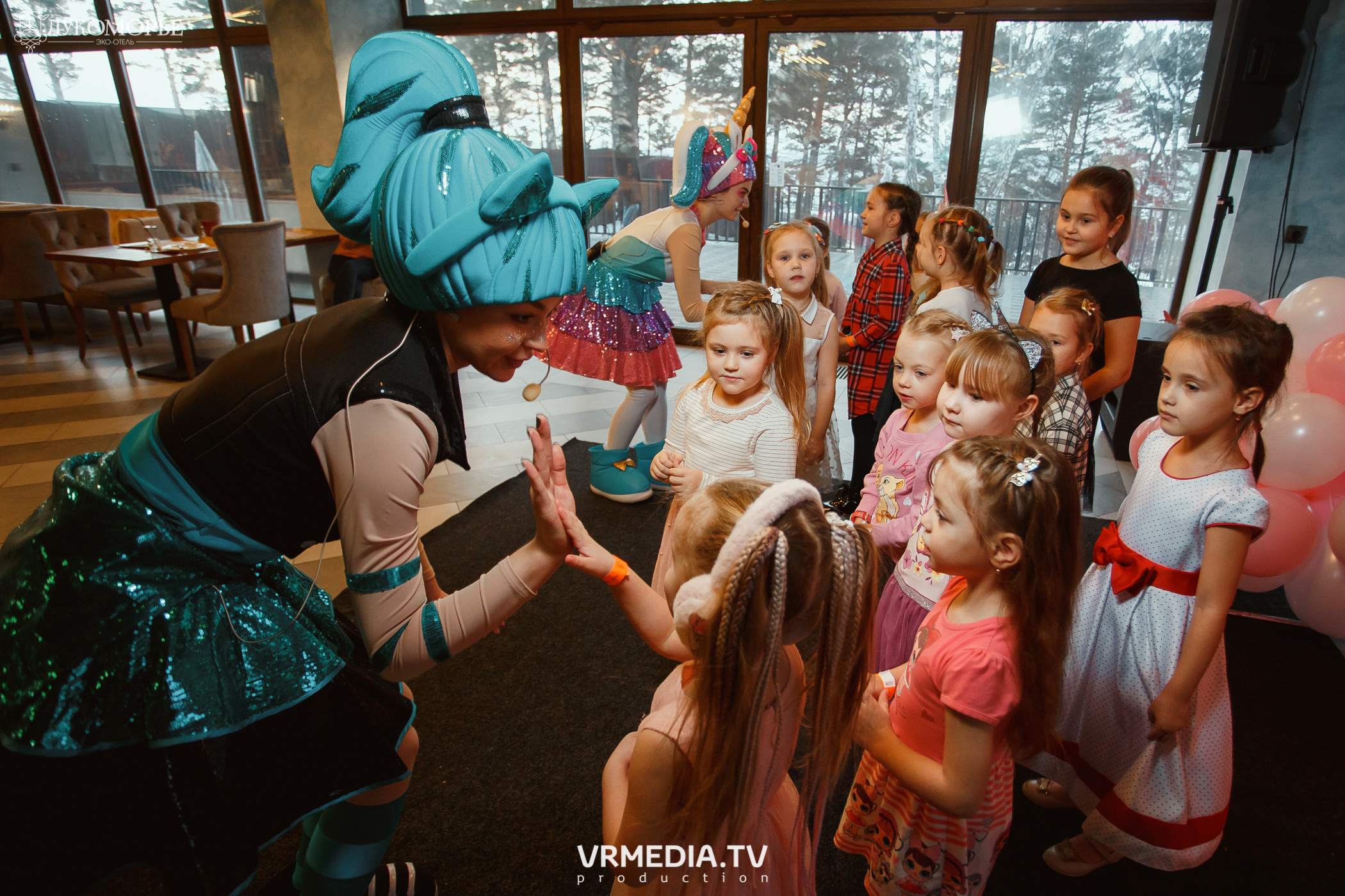 Детский праздник в эко-отеле «Лукоморье»