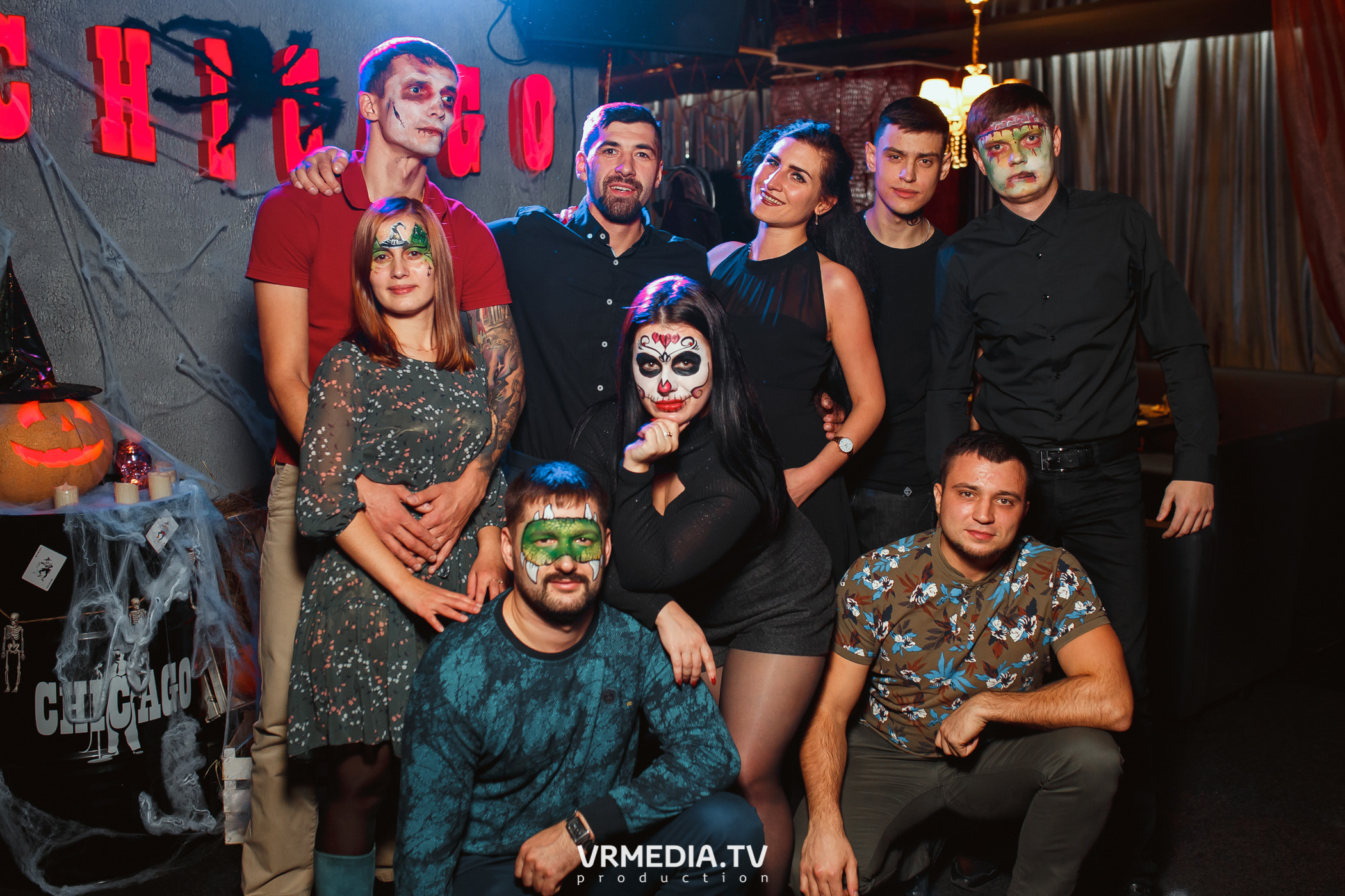 Halloween party в караоке-клубе «Chicago»