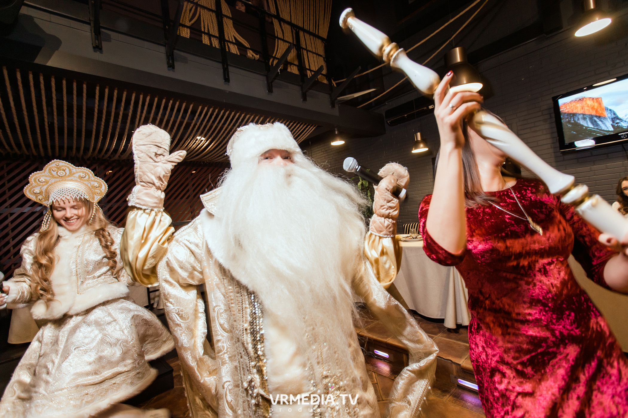 Новогодний вечер в ресторане «Volna»