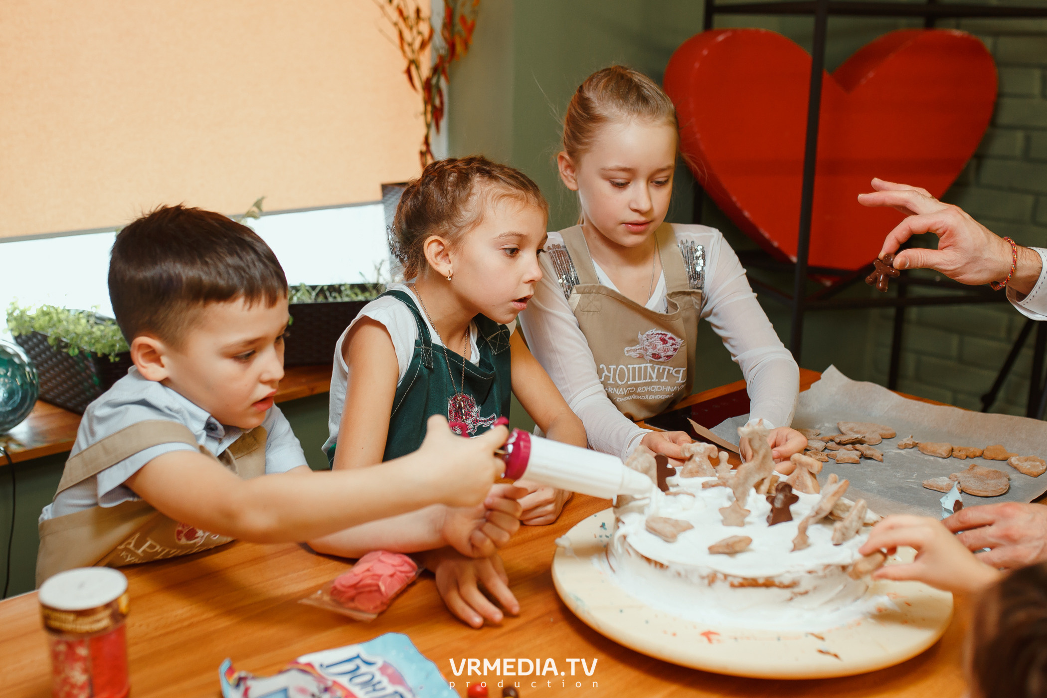 День рождения Лизы Зайцевой в кулинарной студии «Артишок»