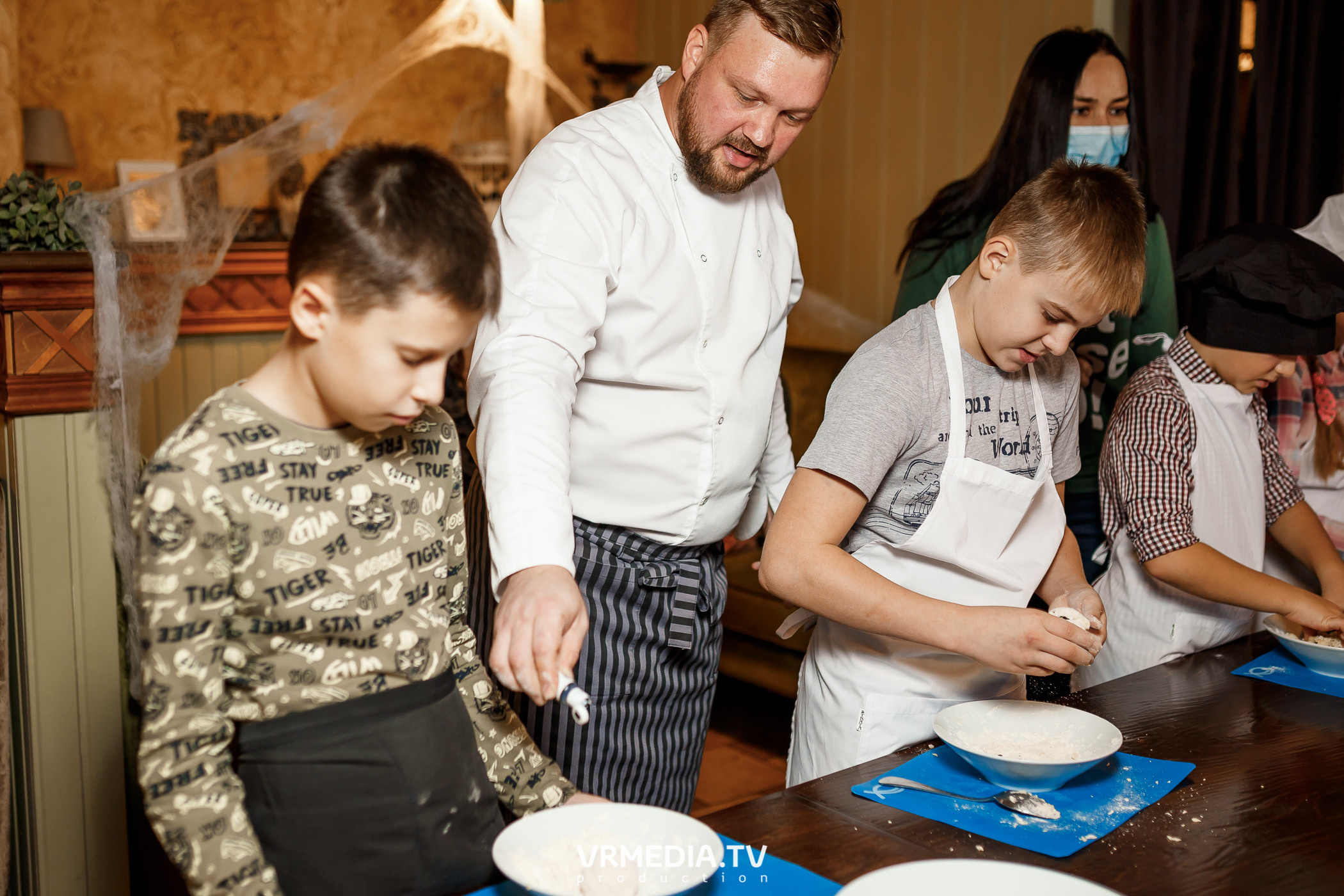 Детский мастер-класс в ресторане «Villaggio» (Прокопьевск)