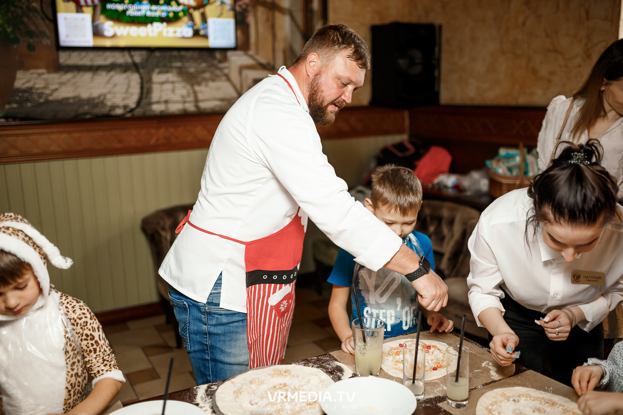 Детский кулинарный мастер-класс «Сладкая пицца» в «Villaggio»