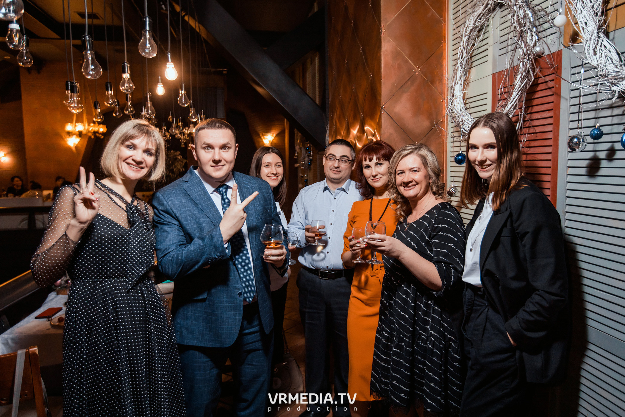 Новогодний вечер в ресторане «Volna»