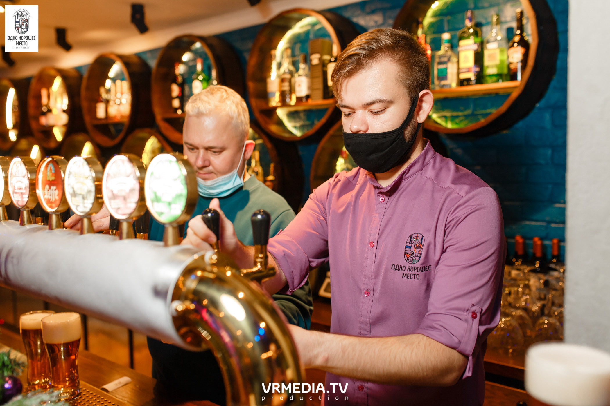 Новогодние корпоративы в ресторане «Одно хорошее место»