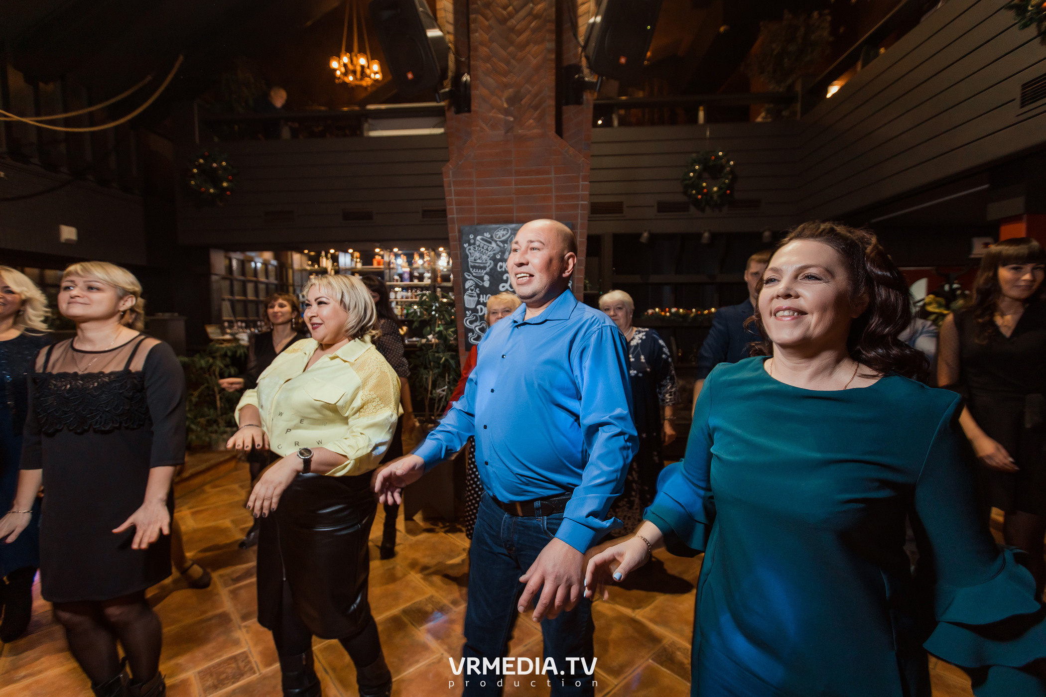 Новогодний вечер в ресторане «Volna»