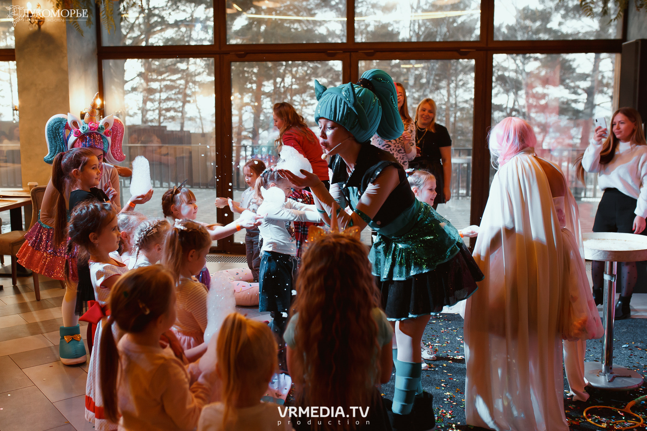 Детский праздник в эко-отеле «Лукоморье»