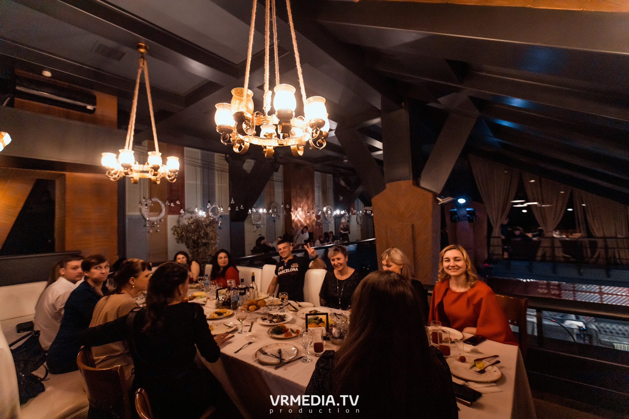 Новогодний вечер в ресторане «Volna»