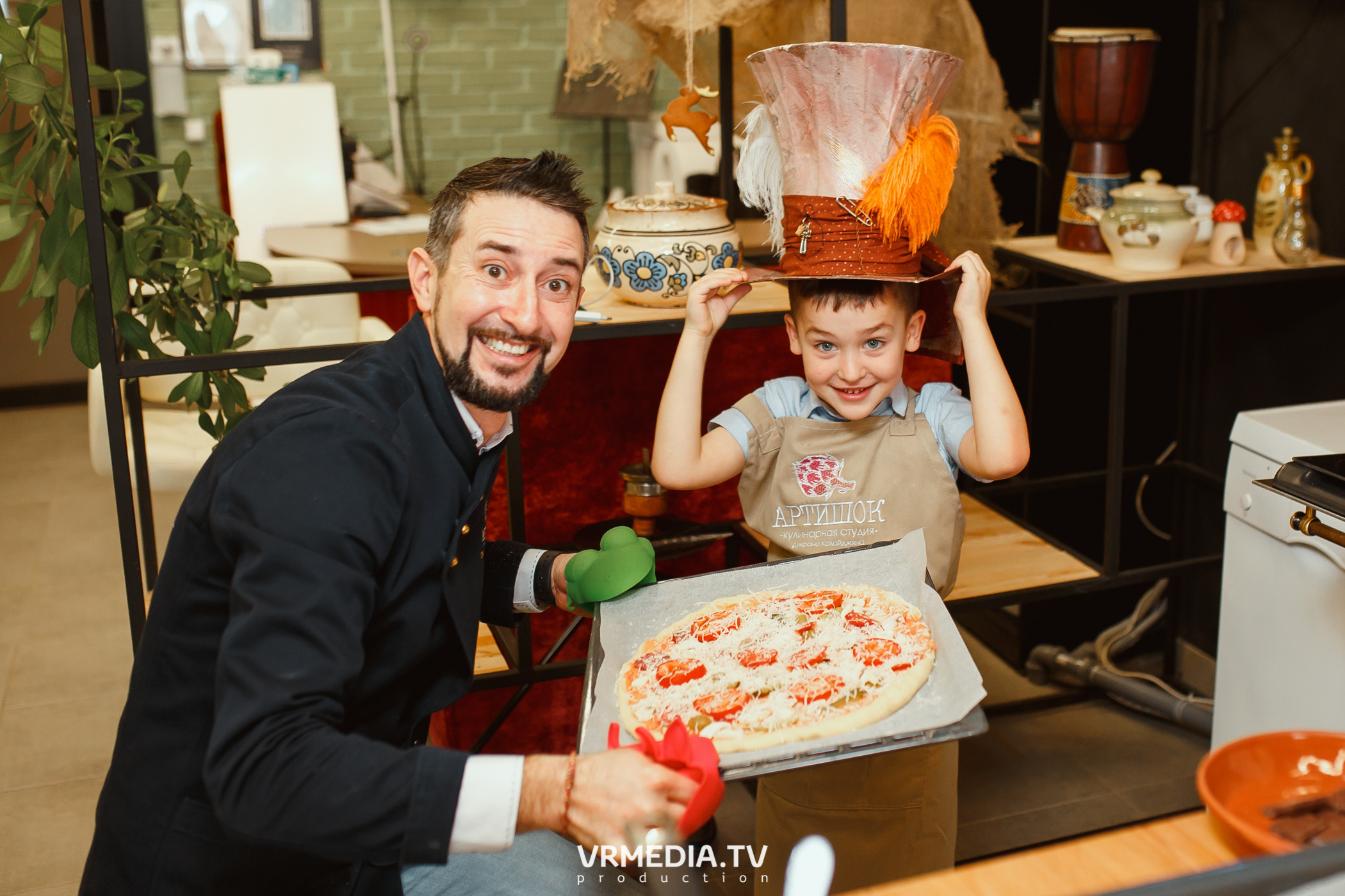 День рождения Лизы Зайцевой в кулинарной студии «Артишок»