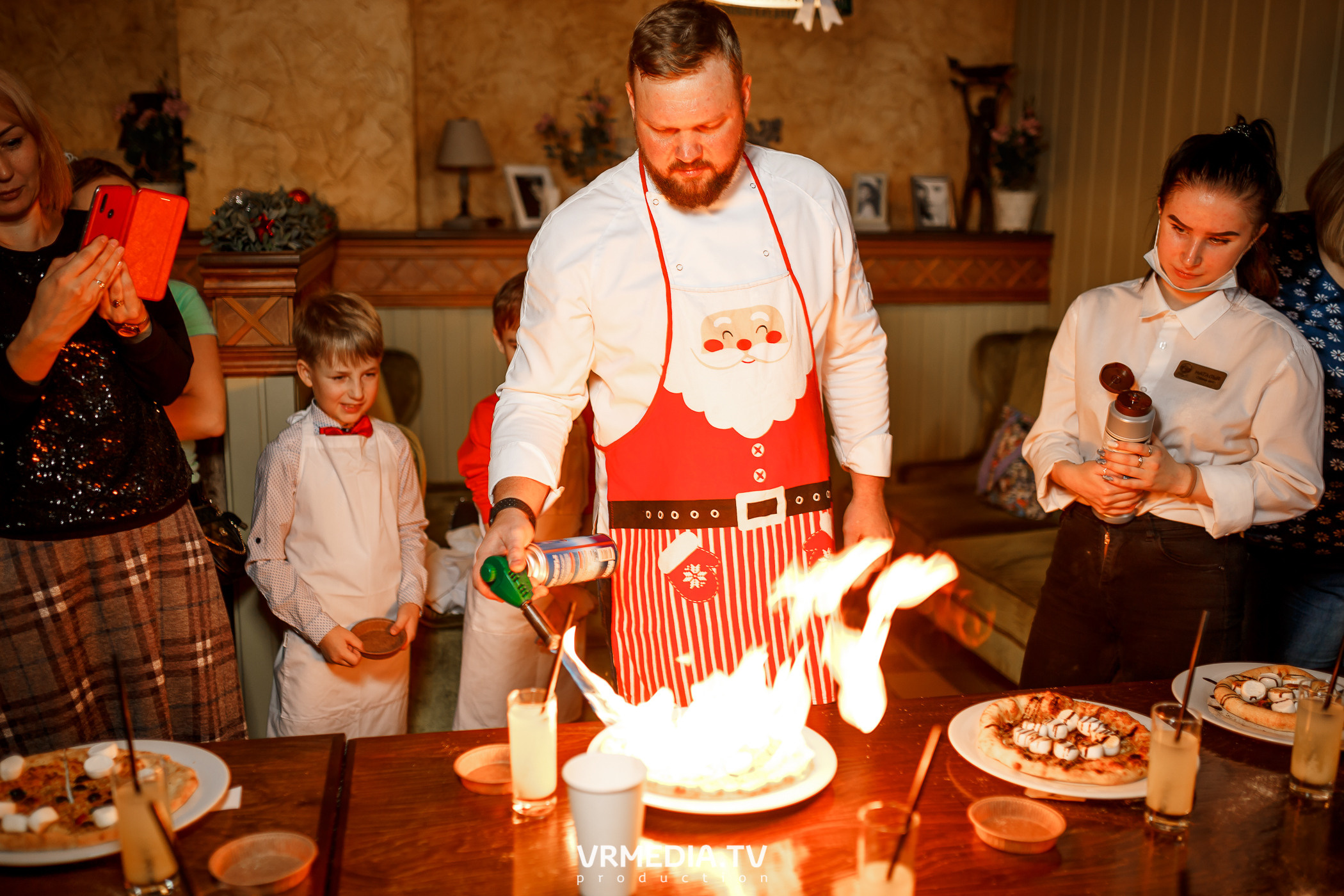 Детский кулинарный мастер-класс «Сладкая пицца» в «Villaggio»