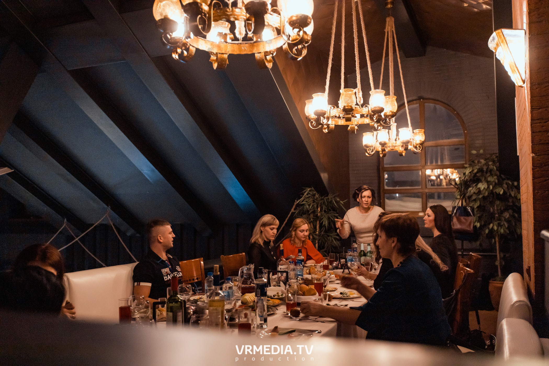 Новогодний вечер в ресторане «Volna»