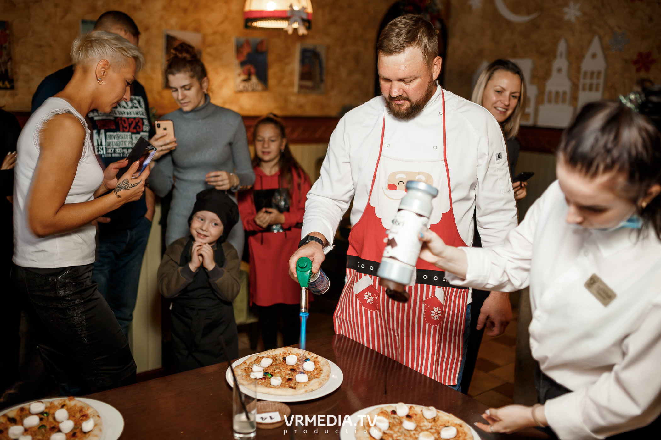 Детский кулинарный мастер-класс «Сладкая пицца» в «Villaggio»