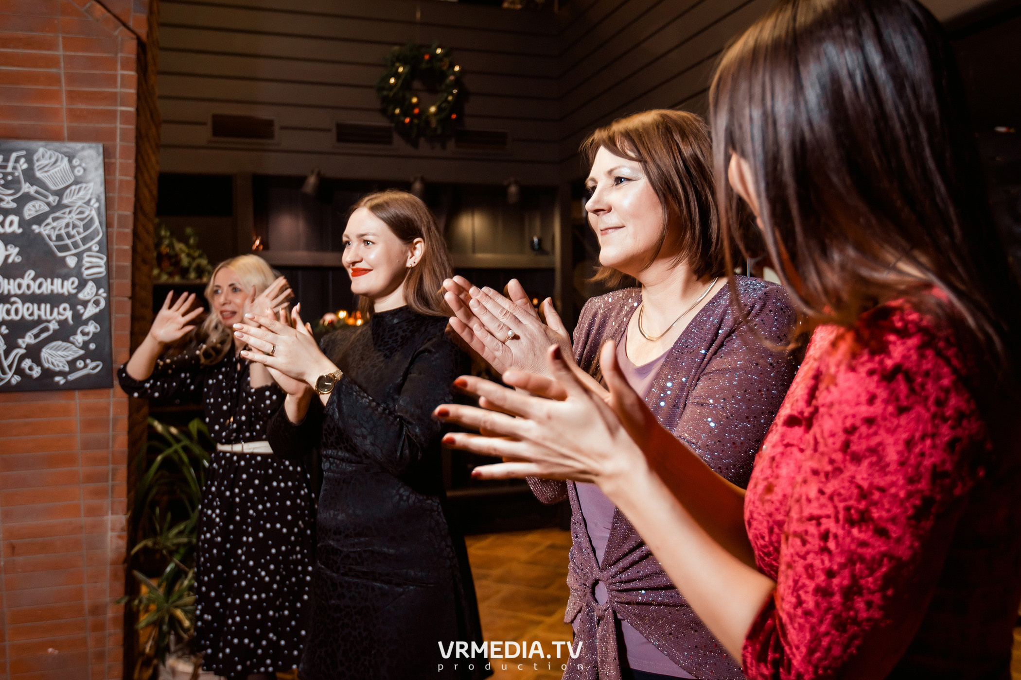 Новогодний вечер в ресторане «Volna»