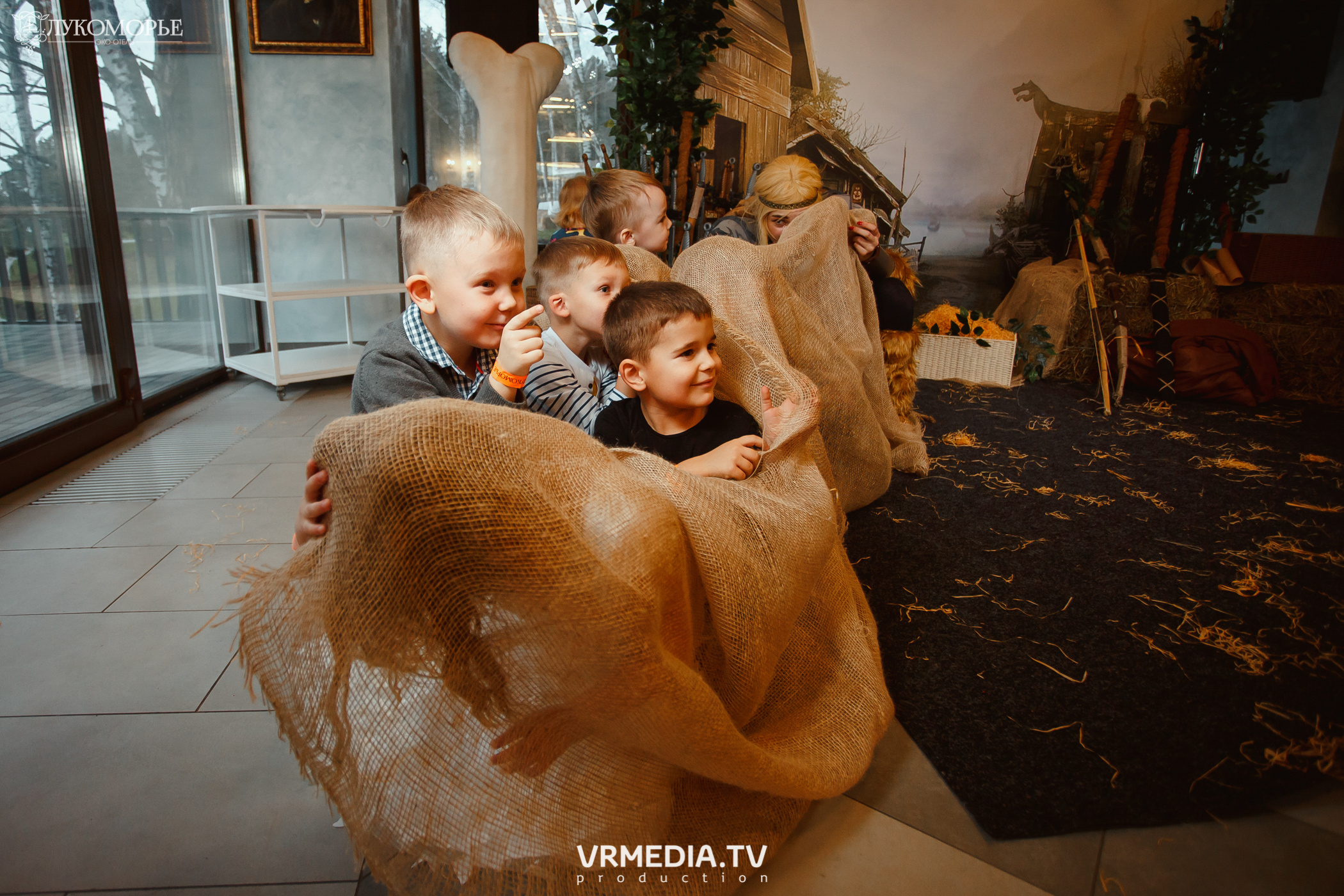 Детский праздник в эко-отеле «Лукоморье»