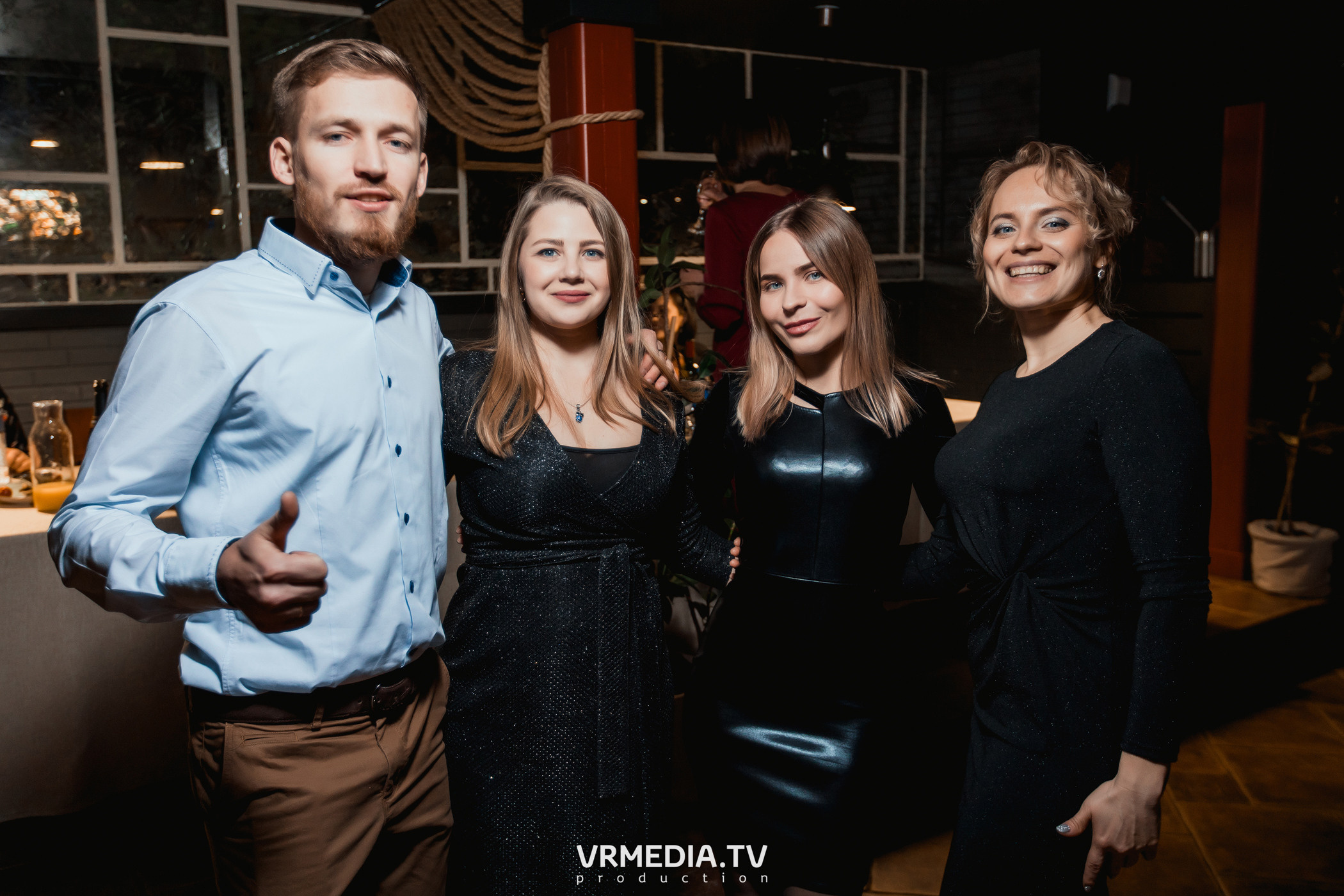 Новогодний вечер в ресторане «Volna»