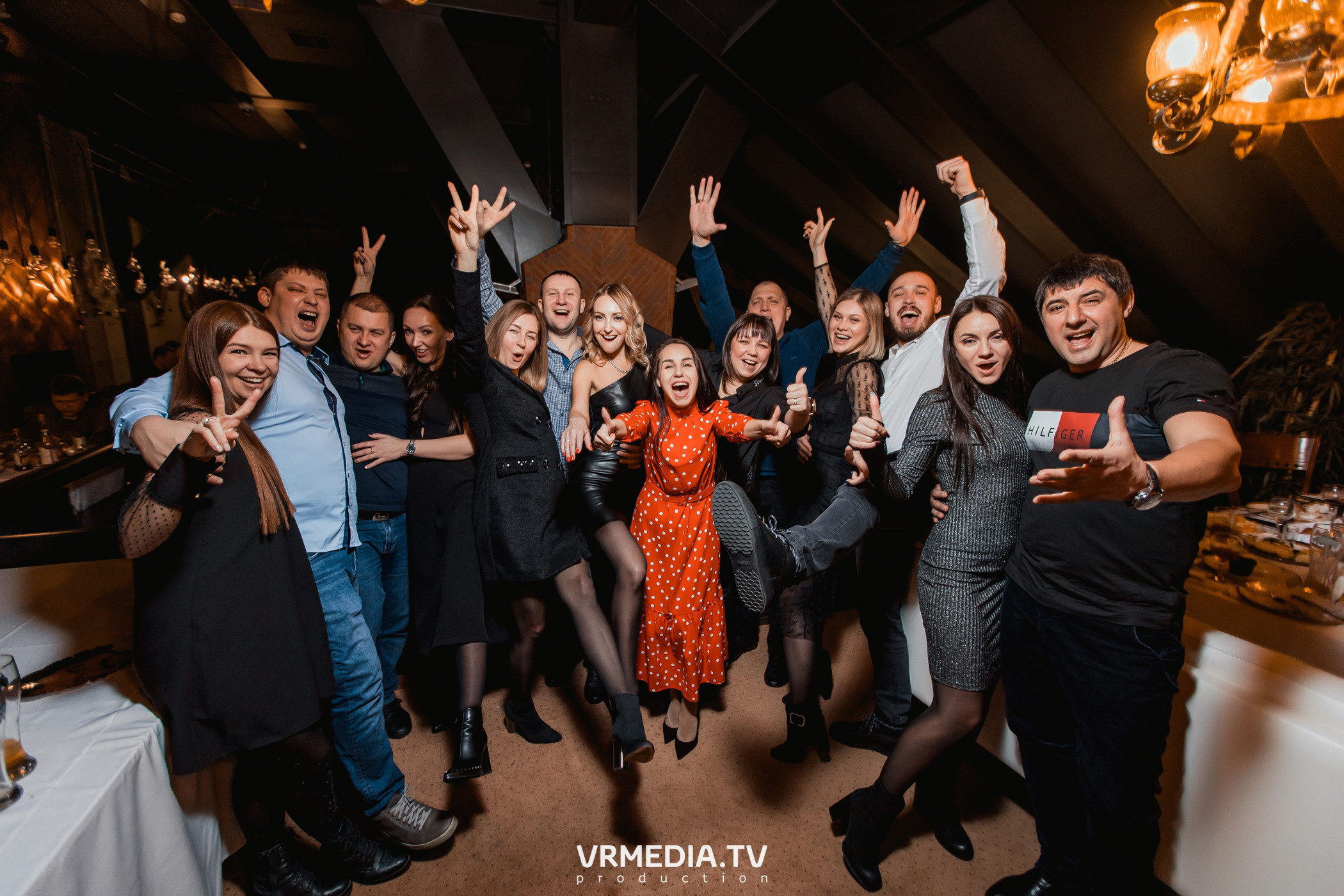 Новогодний вечер в ресторане «Volna»