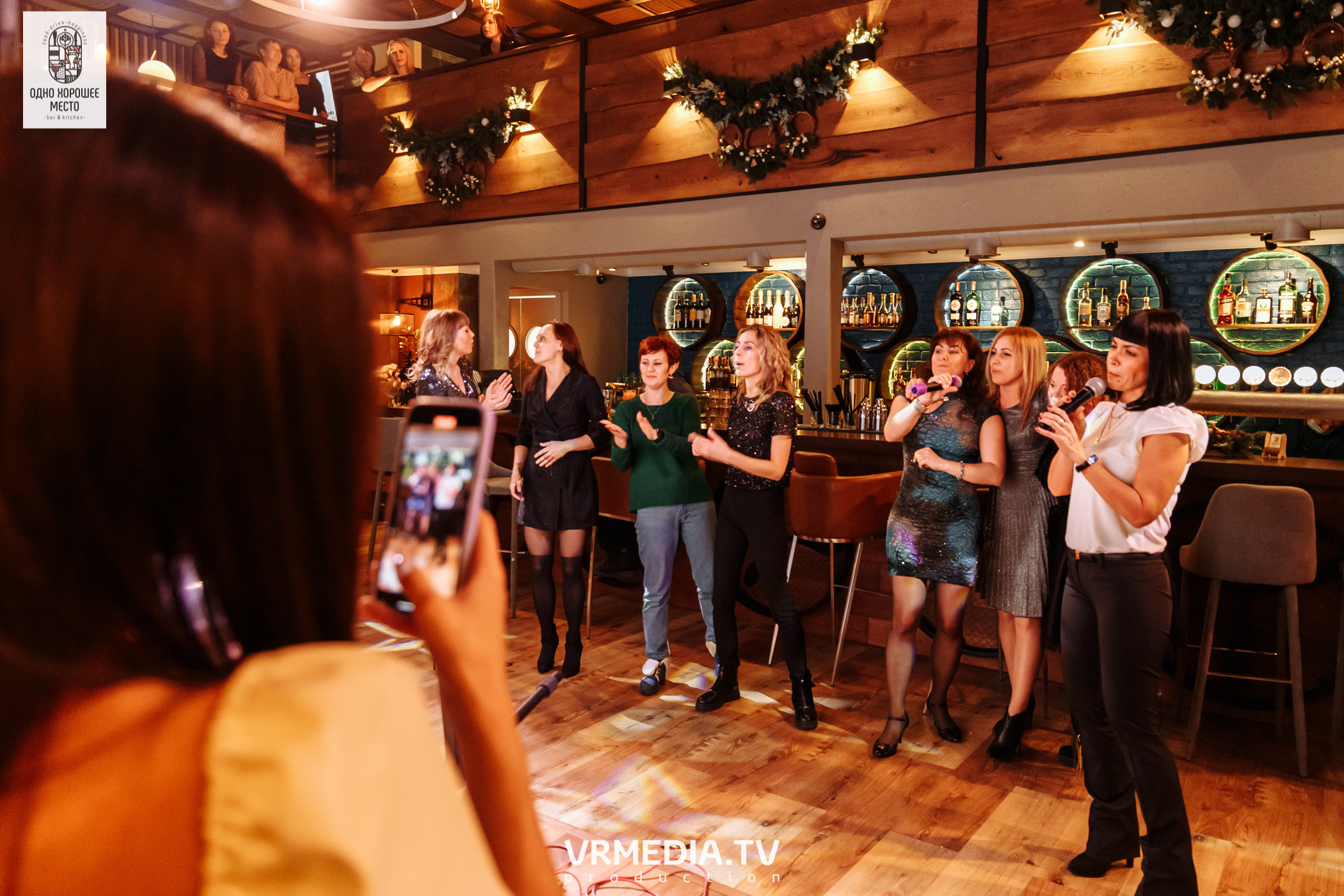 Новогодние корпоративы в ресторане «Одно хорошее место»