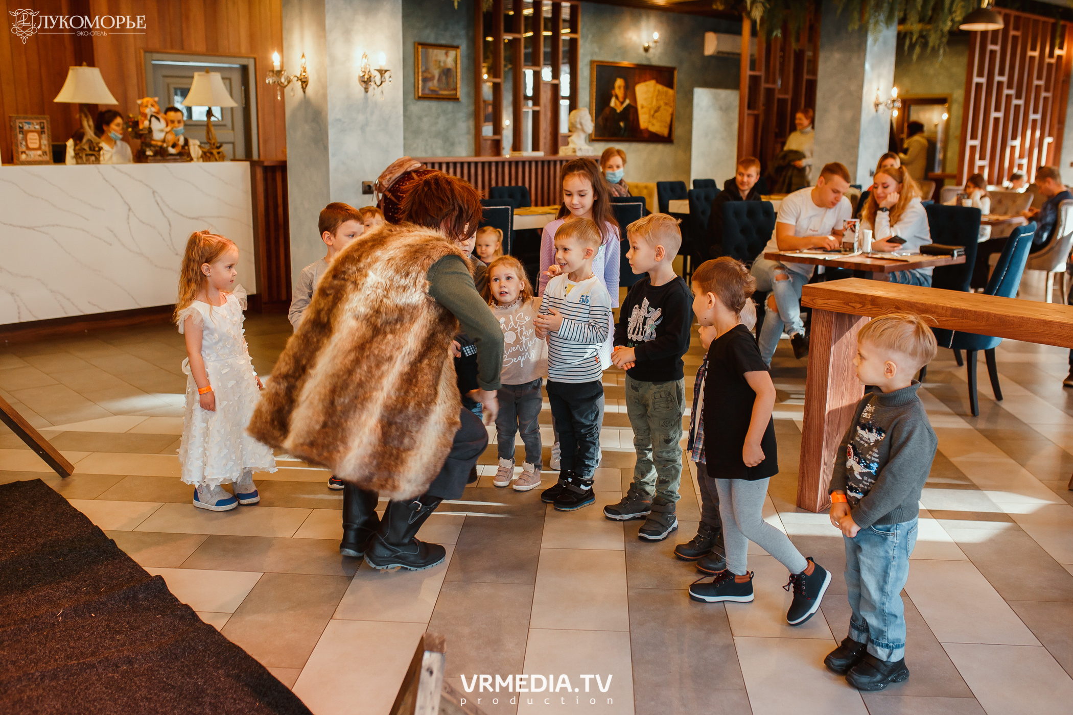 Детский праздник в эко-отеле «Лукоморье»