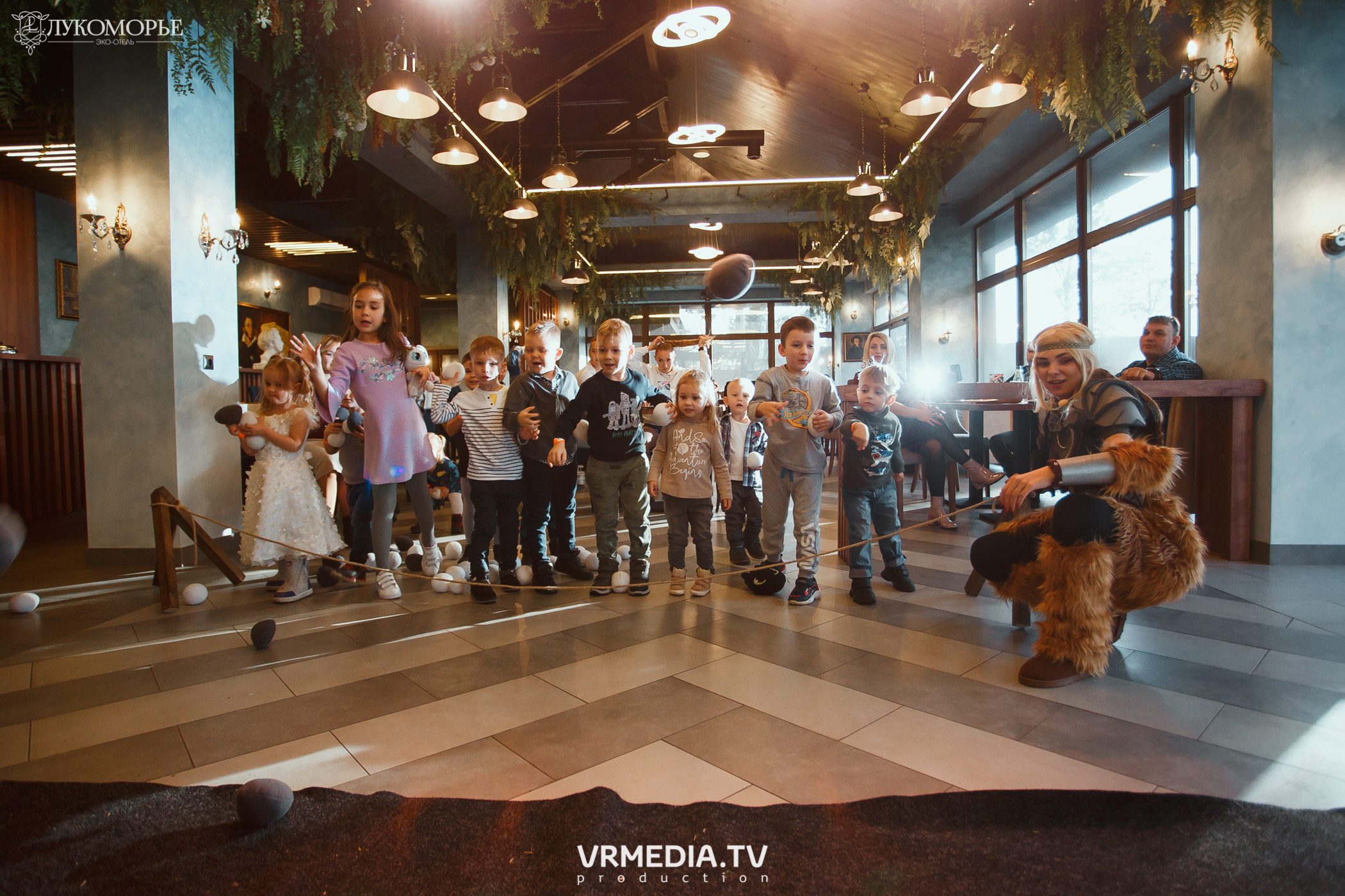 Детский праздник в эко-отеле «Лукоморье»