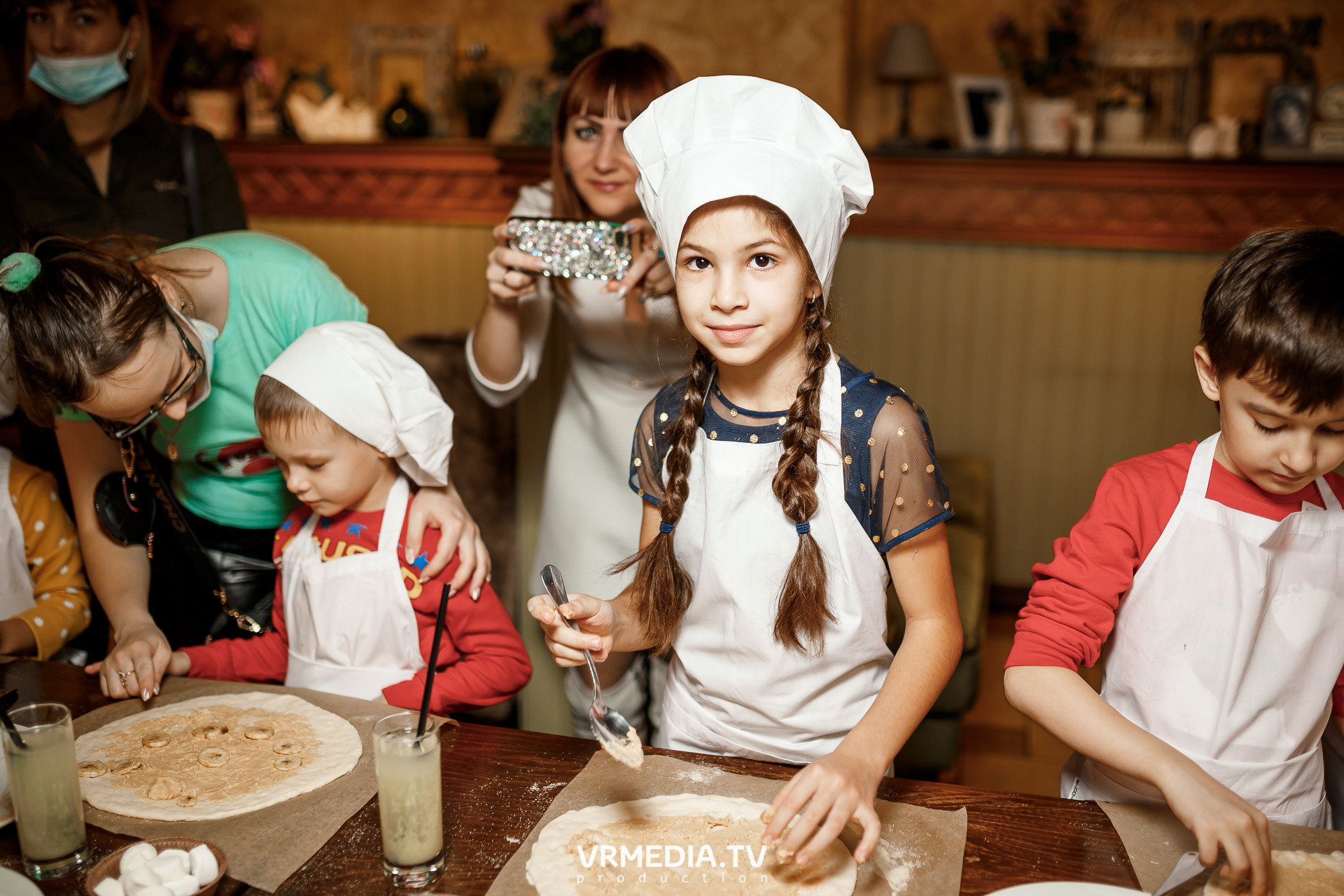 Детский кулинарный мастер-класс «Сладкая пицца» в «Villaggio»