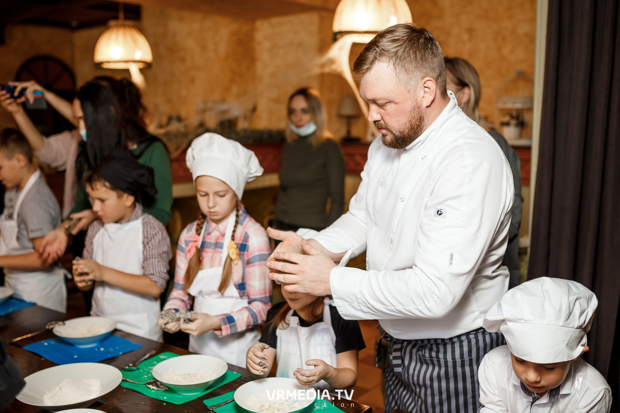 Детский мастер-класс в ресторане «Villaggio» (Прокопьевск)