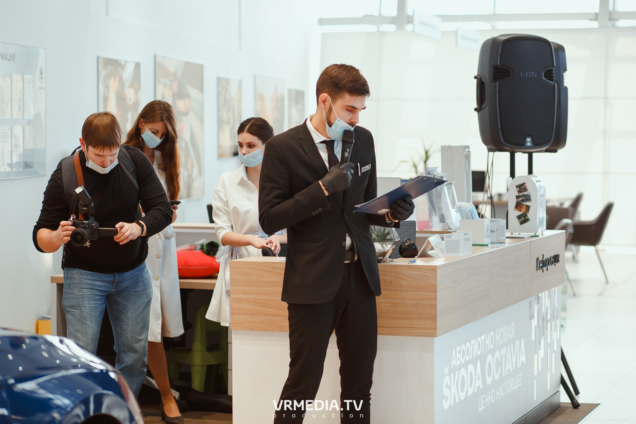 Презентация SKODA OCTAVIA в «Автоцентр Славия»