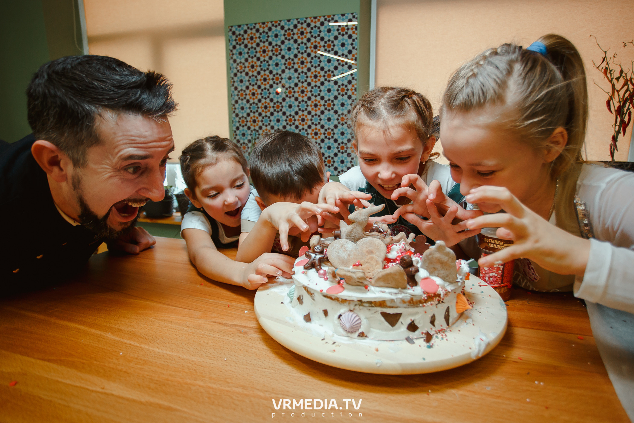 День рождения Лизы Зайцевой в кулинарной студии «Артишок»