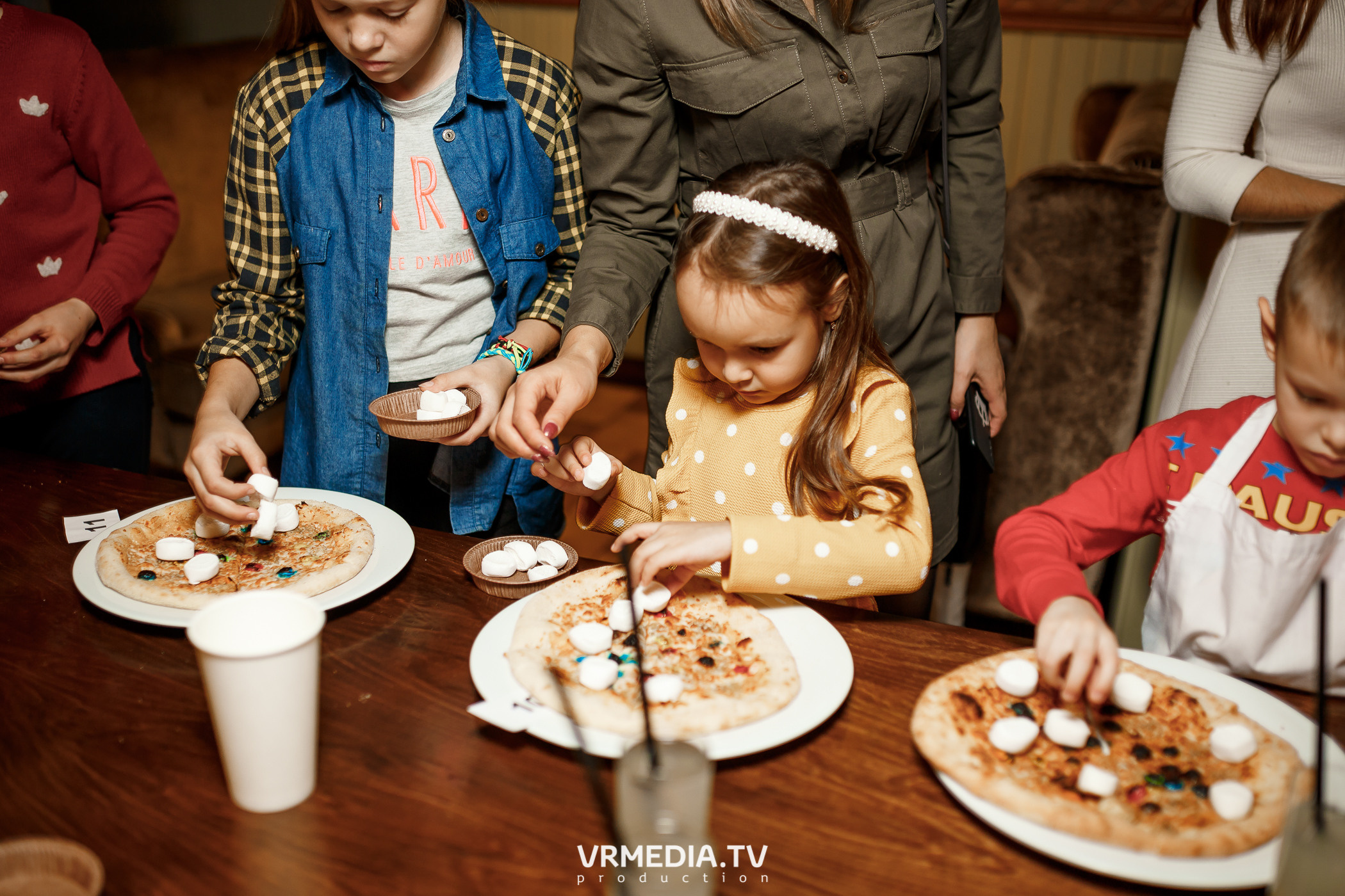Детский кулинарный мастер-класс «Сладкая пицца» в «Villaggio»