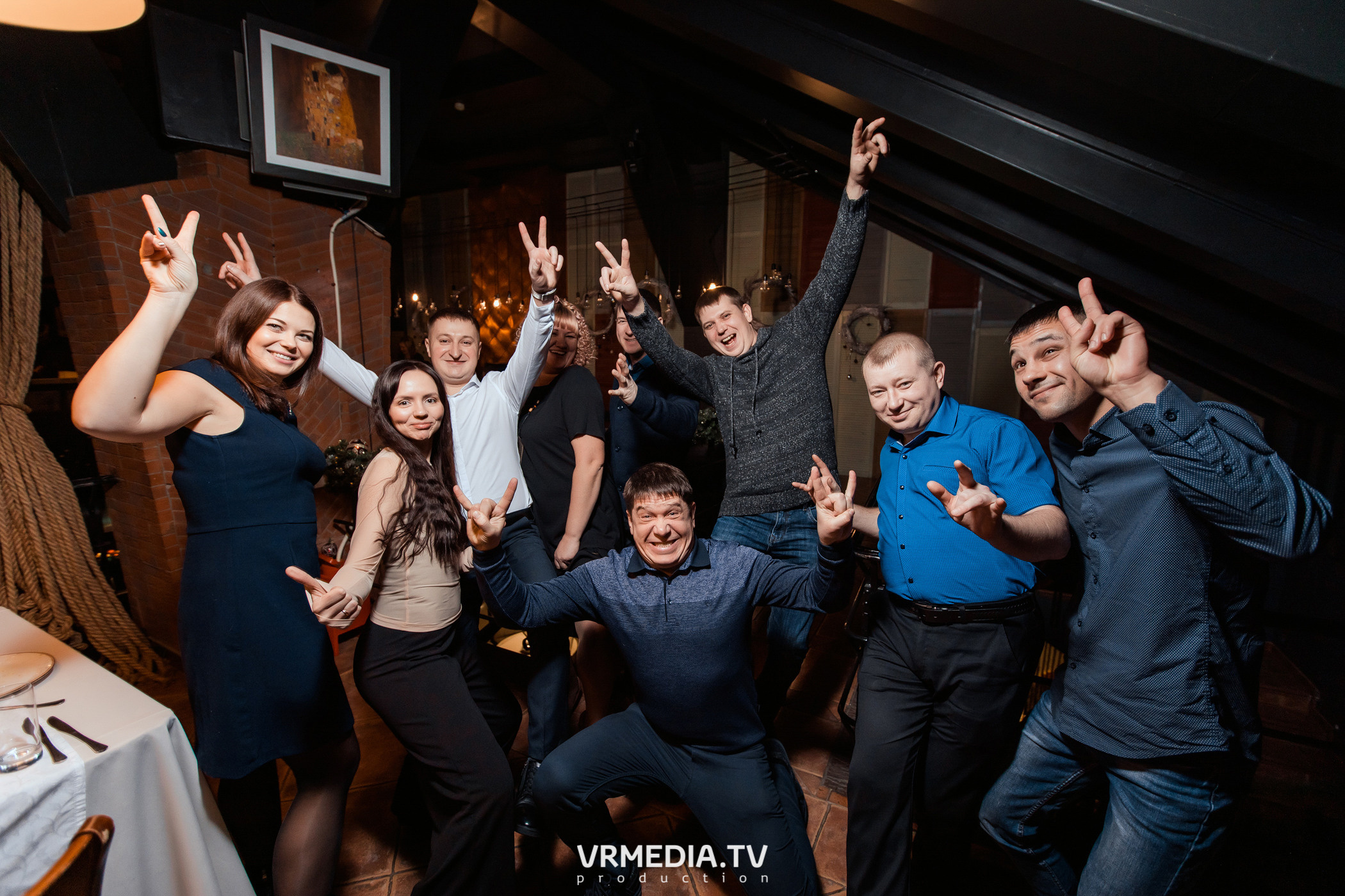 Новогодний вечер в ресторане «Volna»