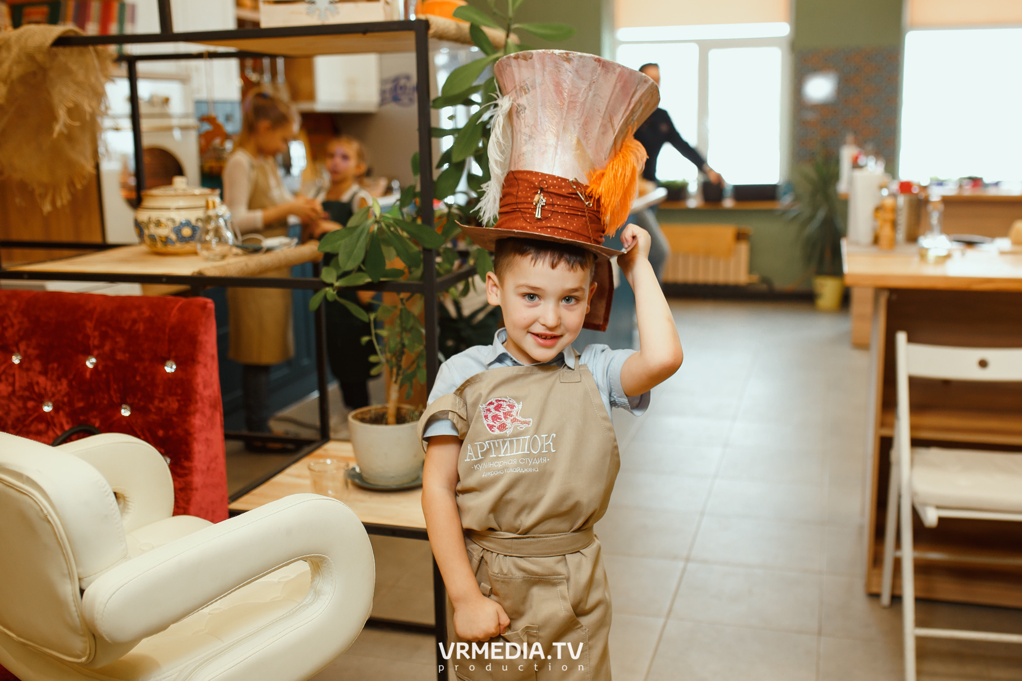 День рождения Лизы Зайцевой в кулинарной студии «Артишок»
