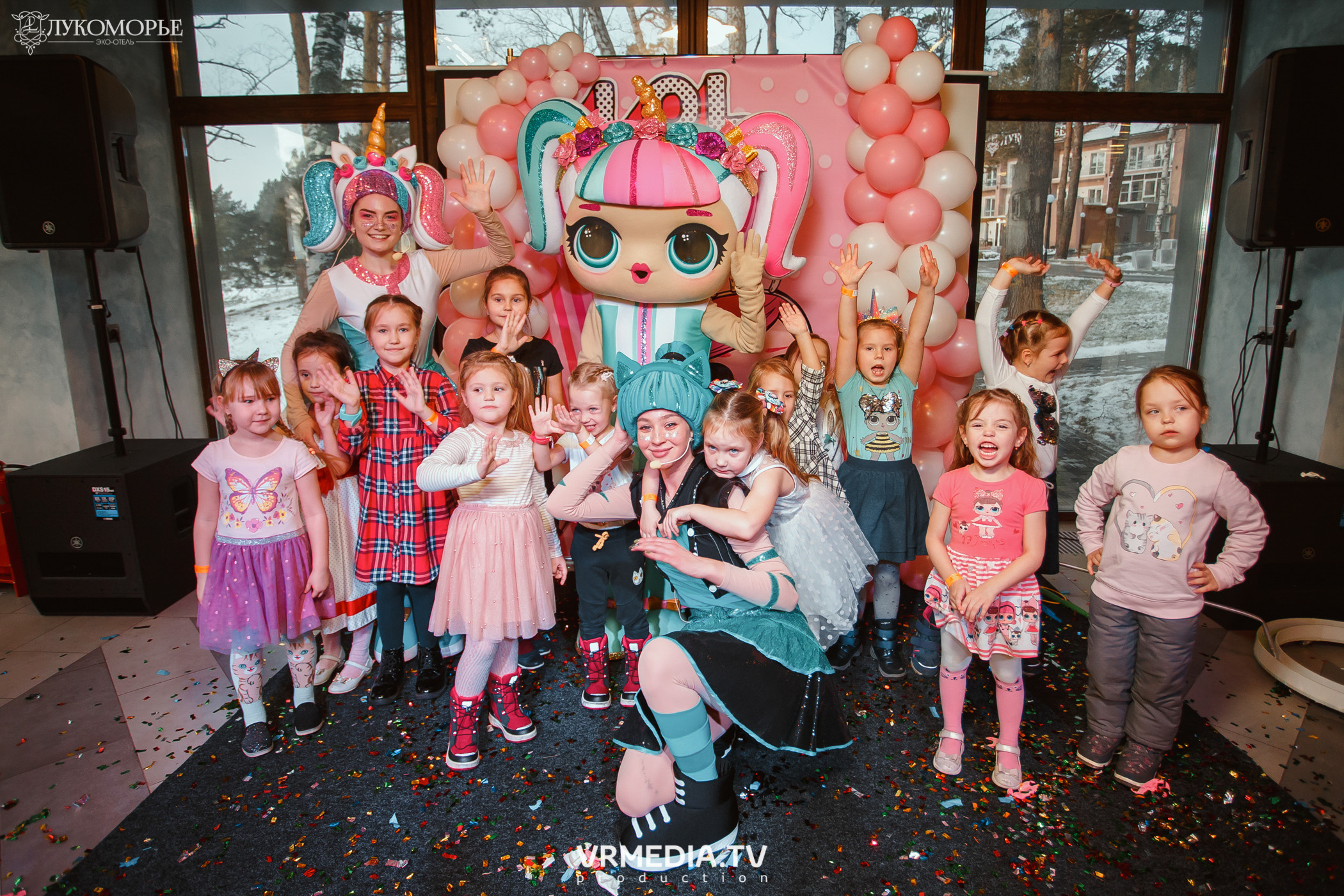 Детский праздник в эко-отеле «Лукоморье»