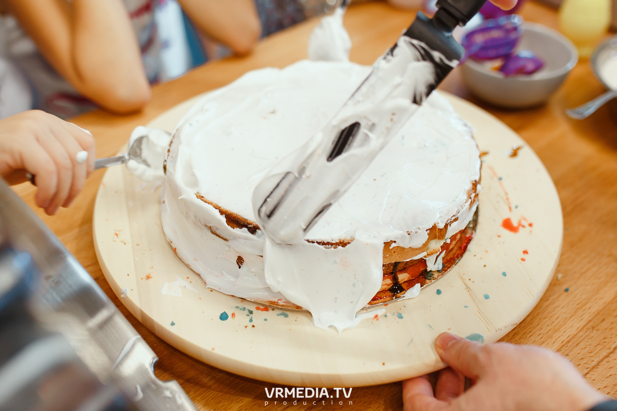 День рождения Лизы Зайцевой в кулинарной студии «Артишок»