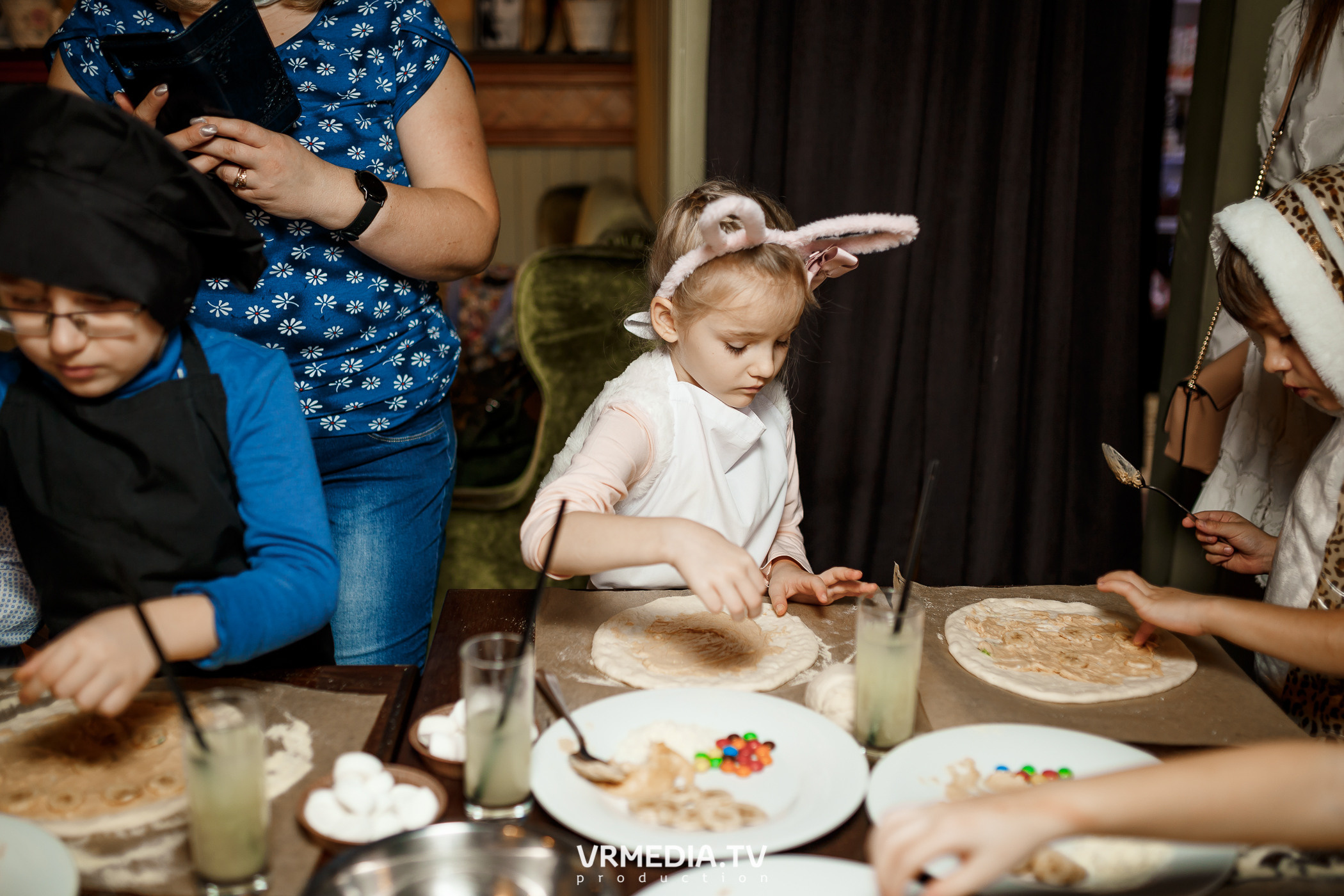Детский кулинарный мастер-класс «Сладкая пицца» в «Villaggio»