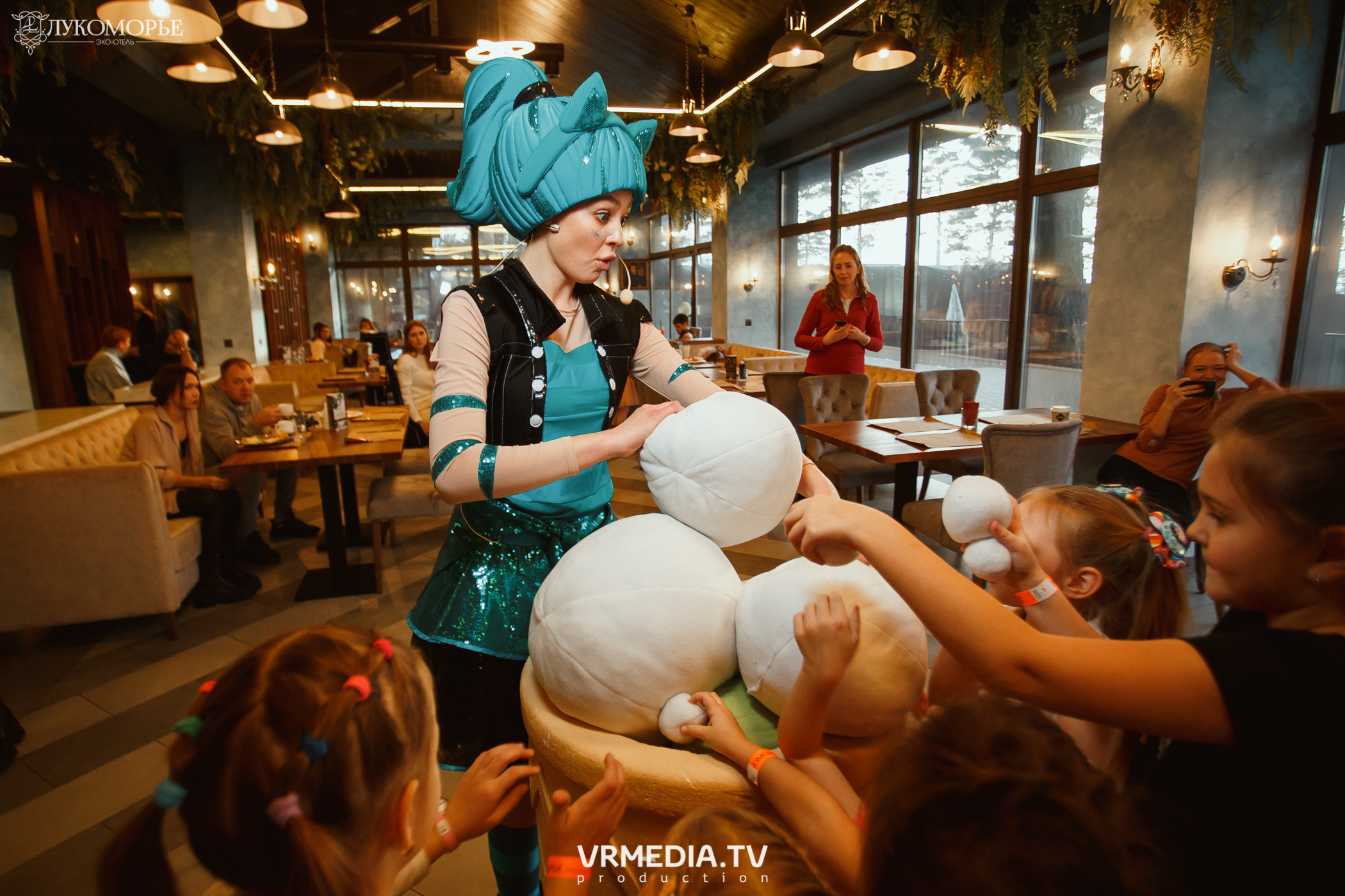 Детский праздник в эко-отеле «Лукоморье»