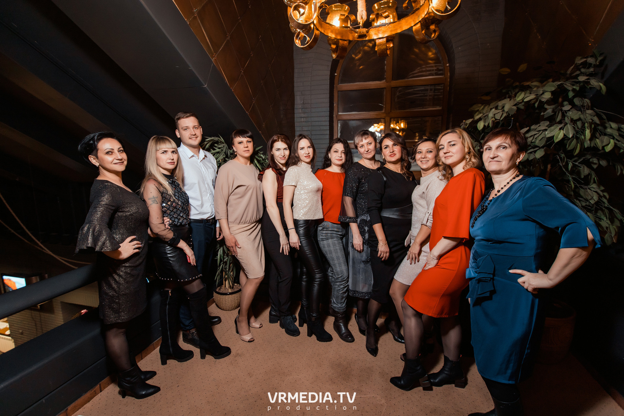 Новогодний вечер в ресторане «Volna»