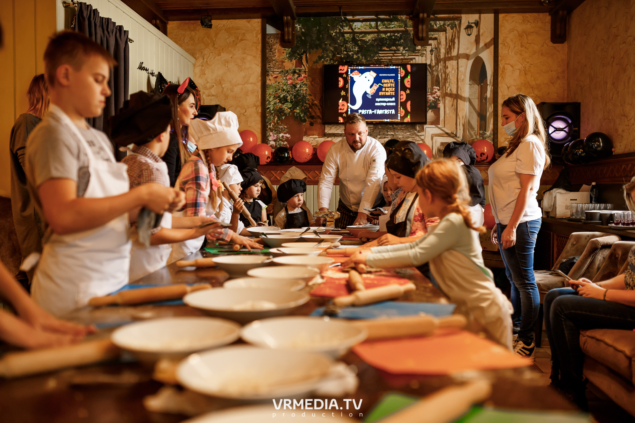 Детский мастер-класс в ресторане «Villaggio» (Прокопьевск)