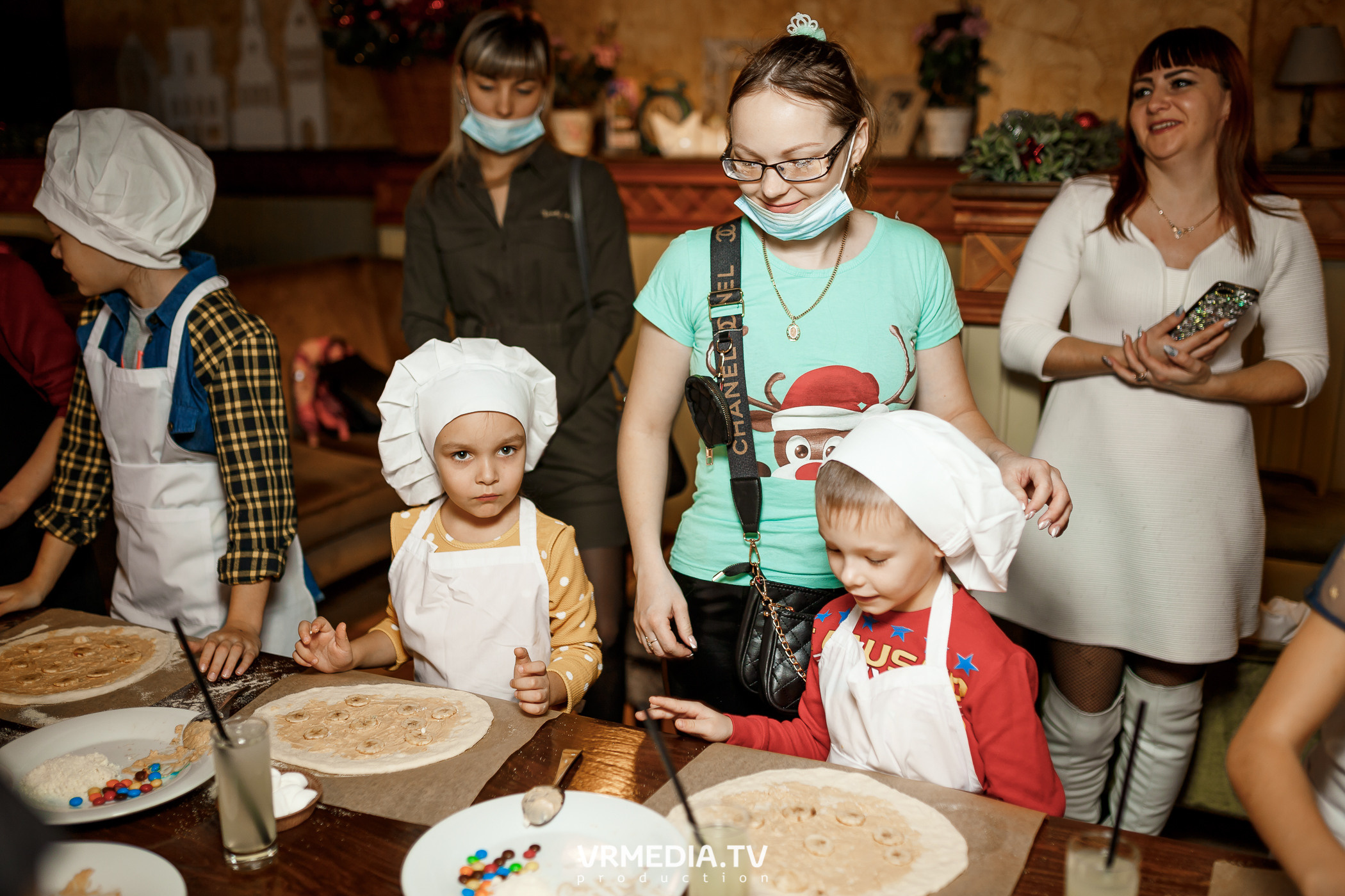 Детский кулинарный мастер-класс «Сладкая пицца» в «Villaggio»