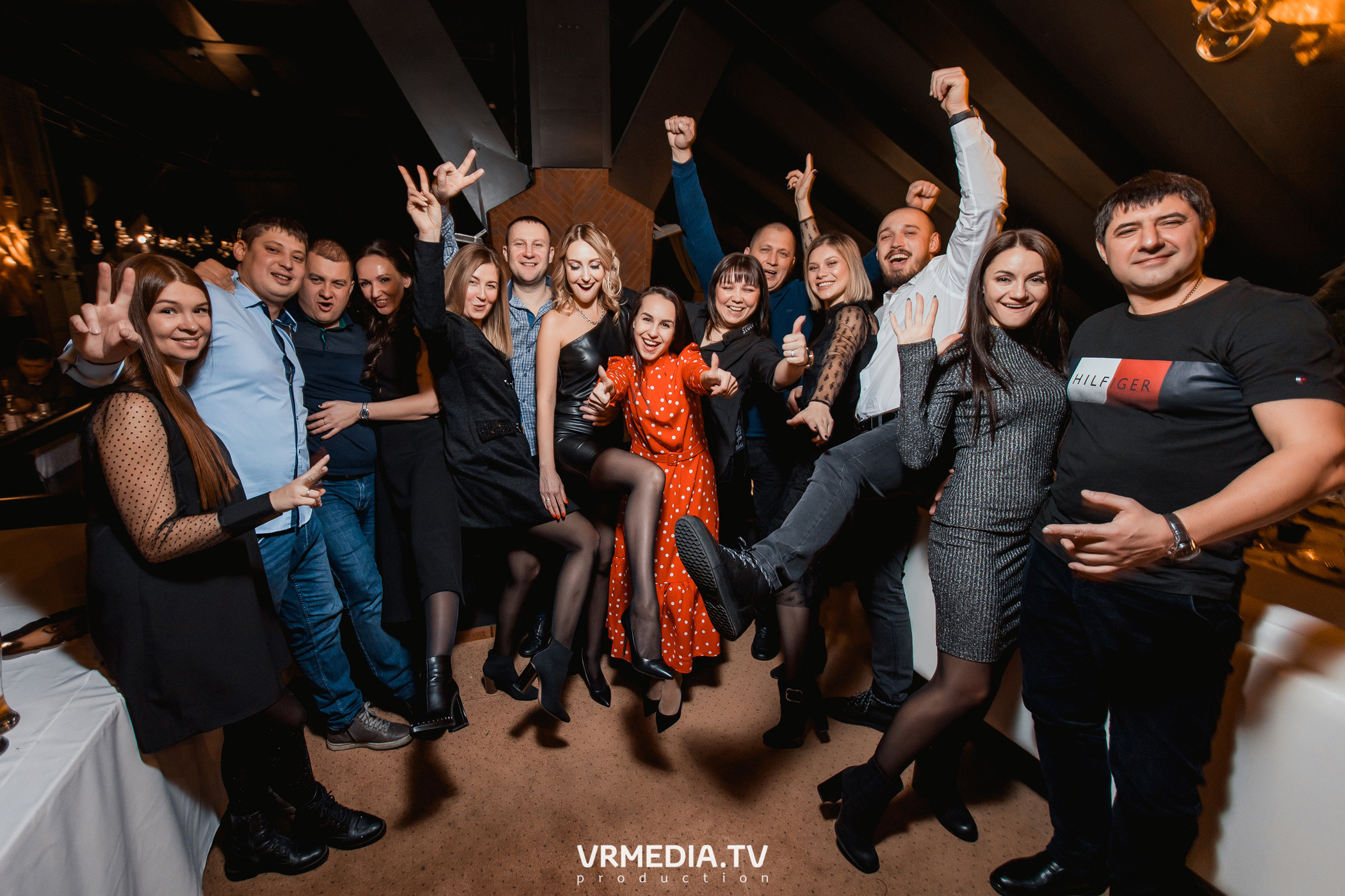 Новогодний вечер в ресторане «Volna»