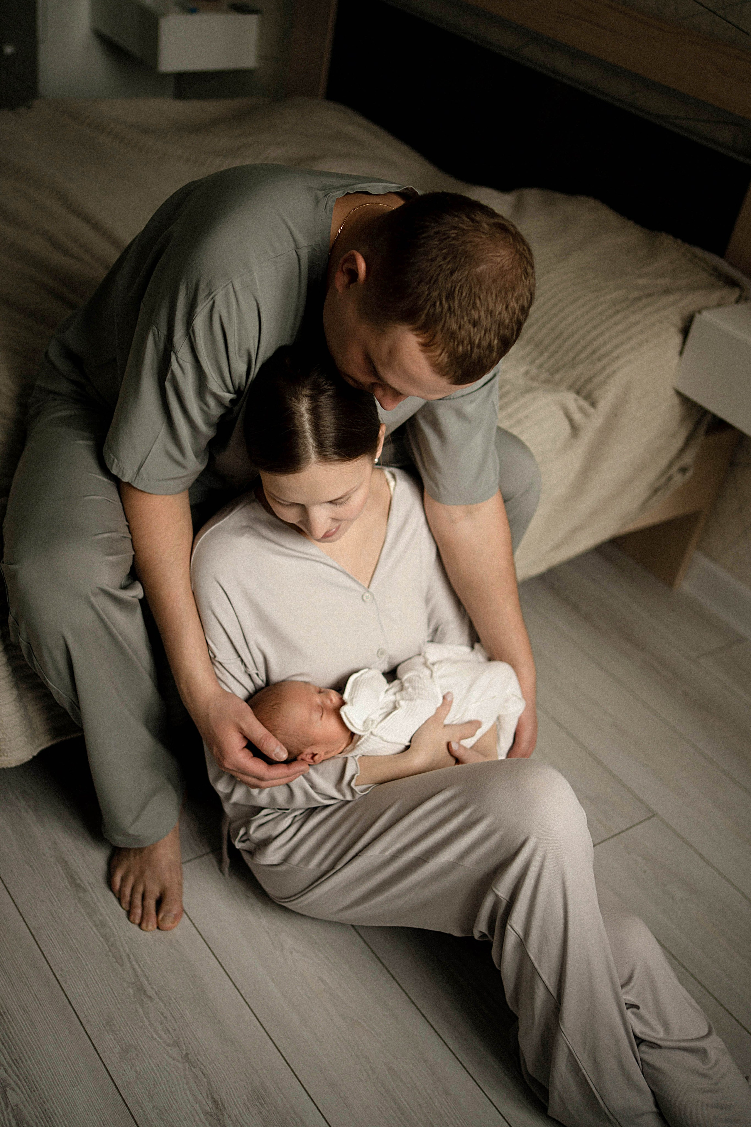 Артем, Алина и Илюша (домашняя съемка). Фотограф в Иркутске