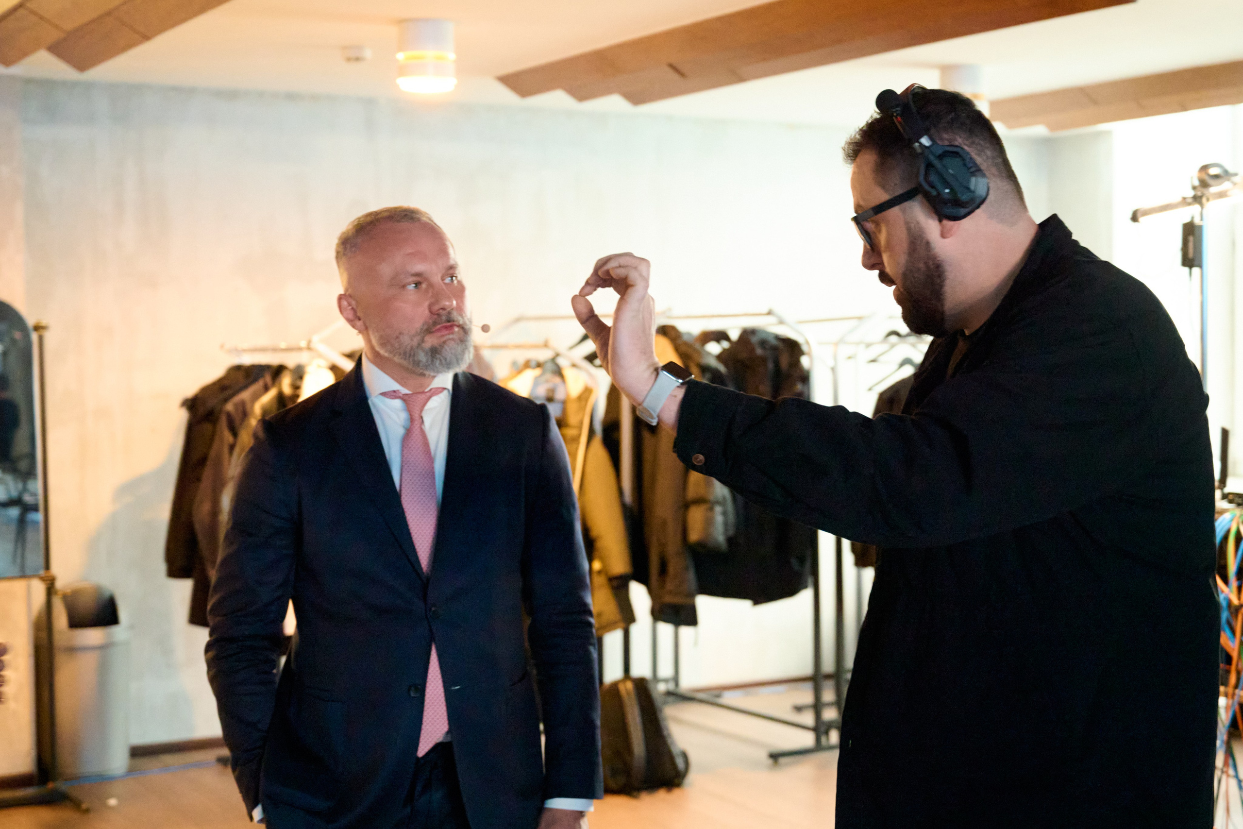 Backstage съёмка трансляции ВТБ Именные гранты 2025