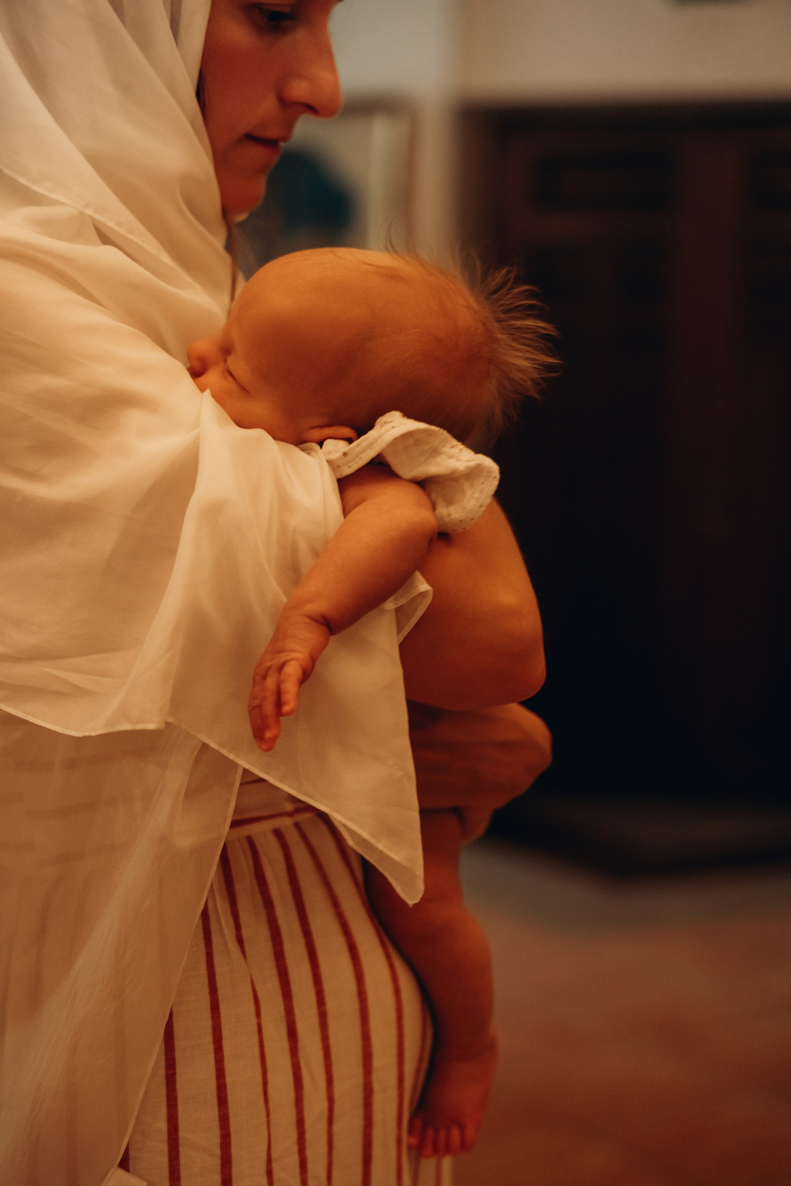 Крещении Есении. Фотограф Мария Миллс | Минск