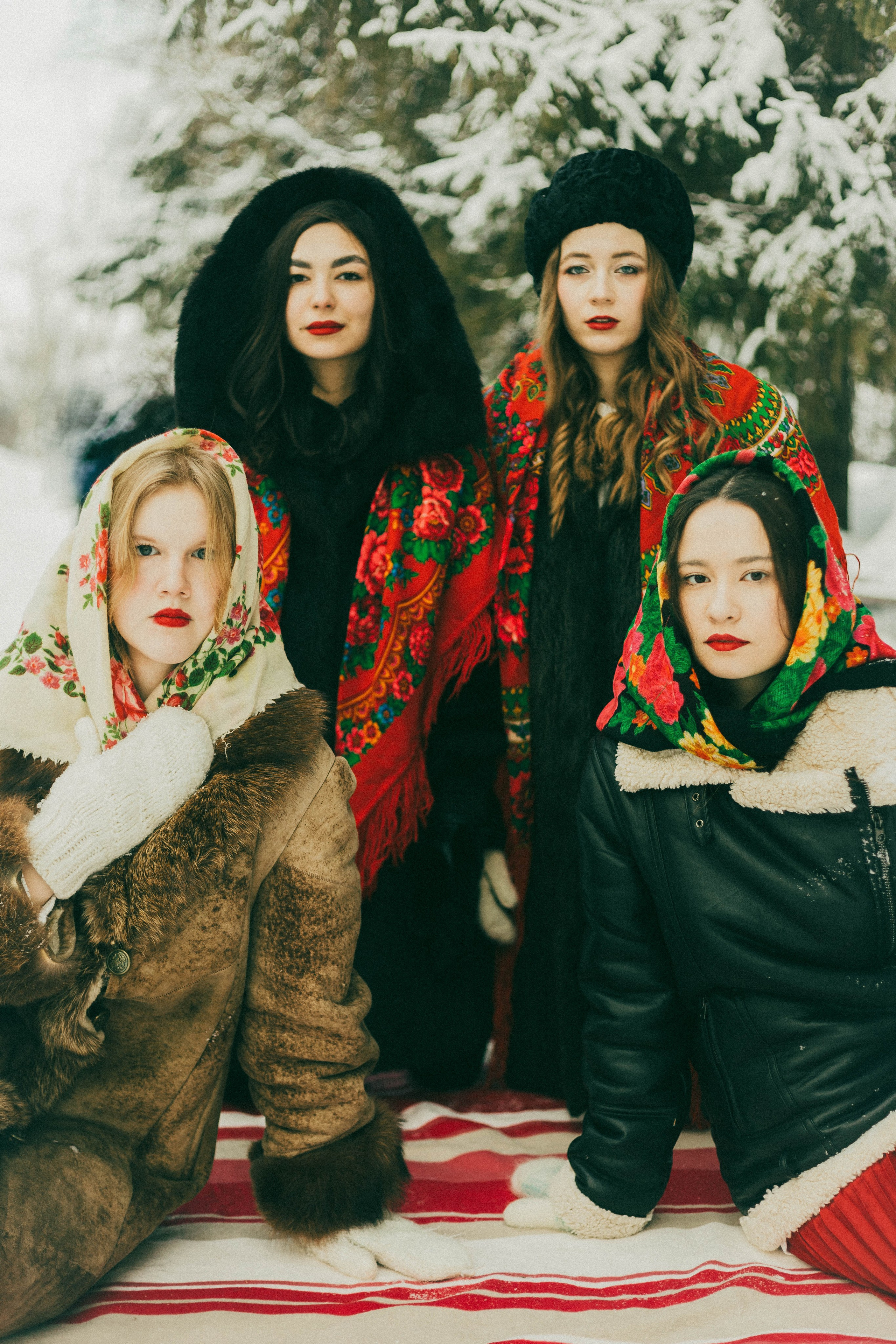 Зима в стиле СССР. Портретный и репортажный фотограф Елизавета Рудовская|Казань