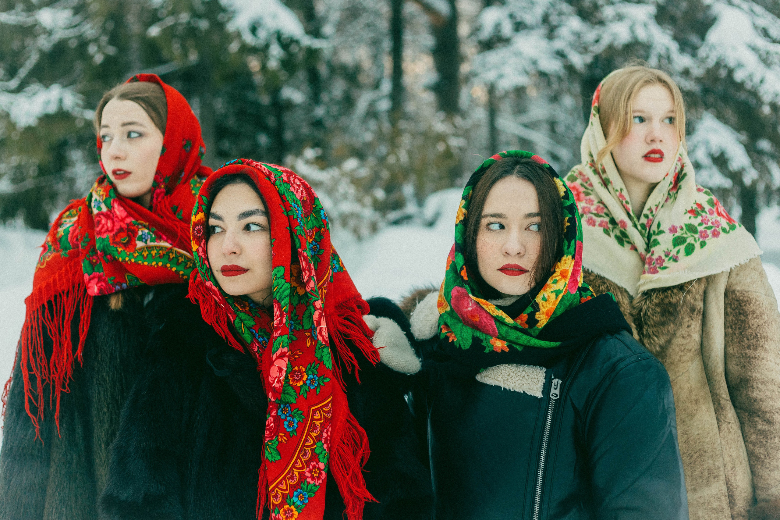 Зима в стиле СССР. Портретный и репортажный фотограф Елизавета Рудовская|Казань