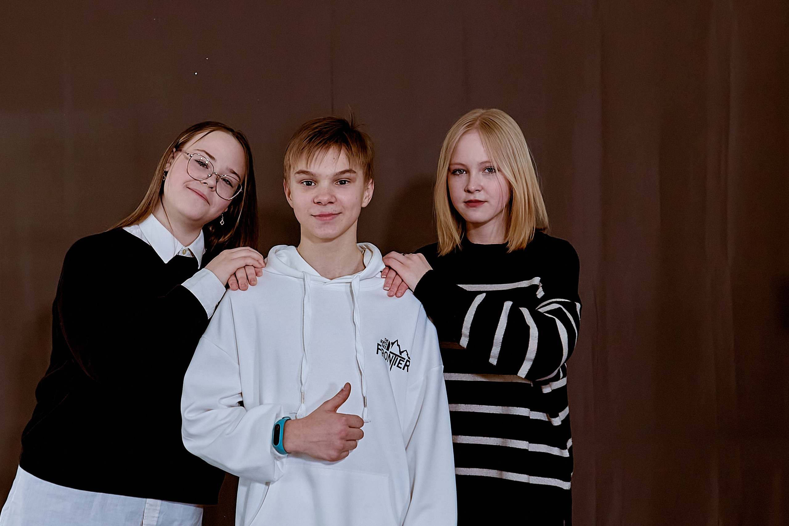 Школьная фотосессия учеников 6 класса