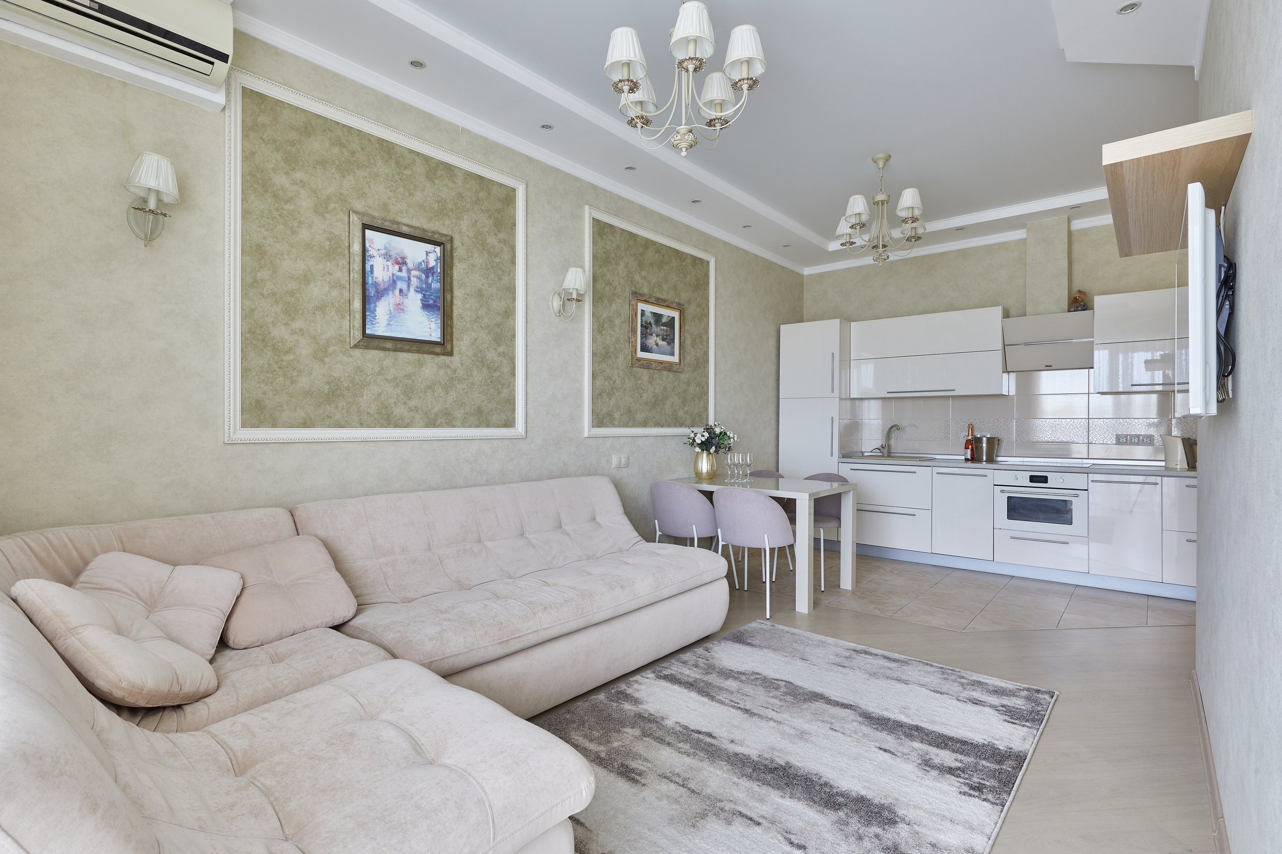 1-КОМНАТНАЯ В ЖК ИДЕАЛ ХАУС. Интерьерный фотограф в Сочи Анисимова Ольга