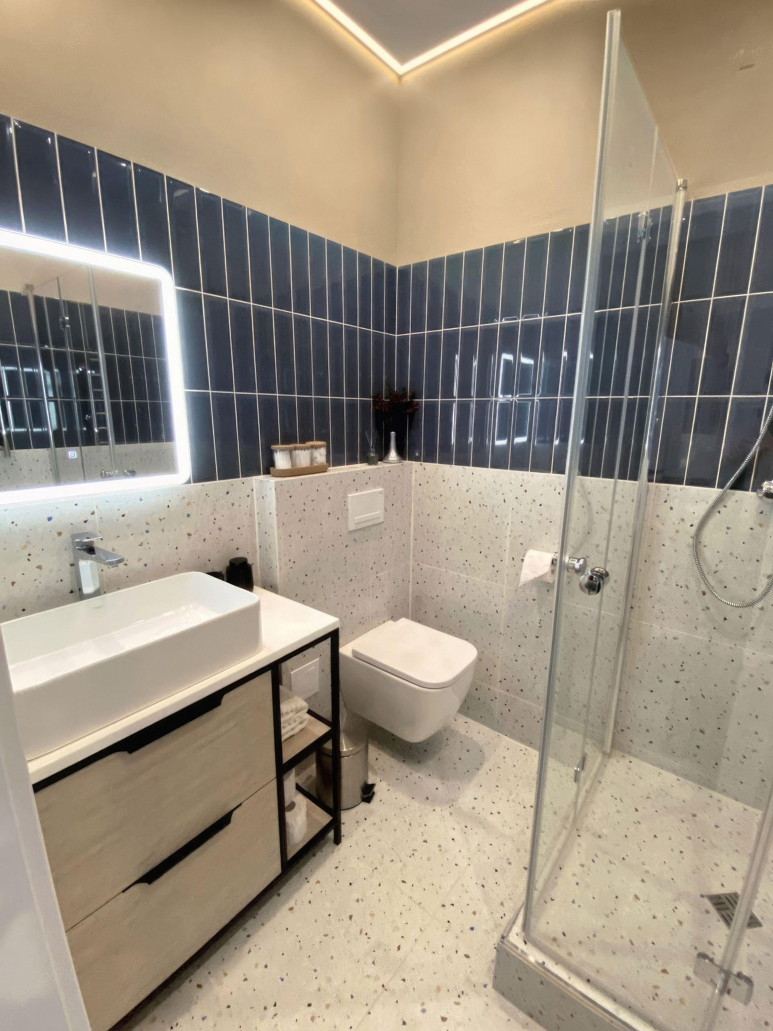 Апартаменты в Нижнем Новгороде, 2022. 3D визуализация интерьера и архитектурной среды